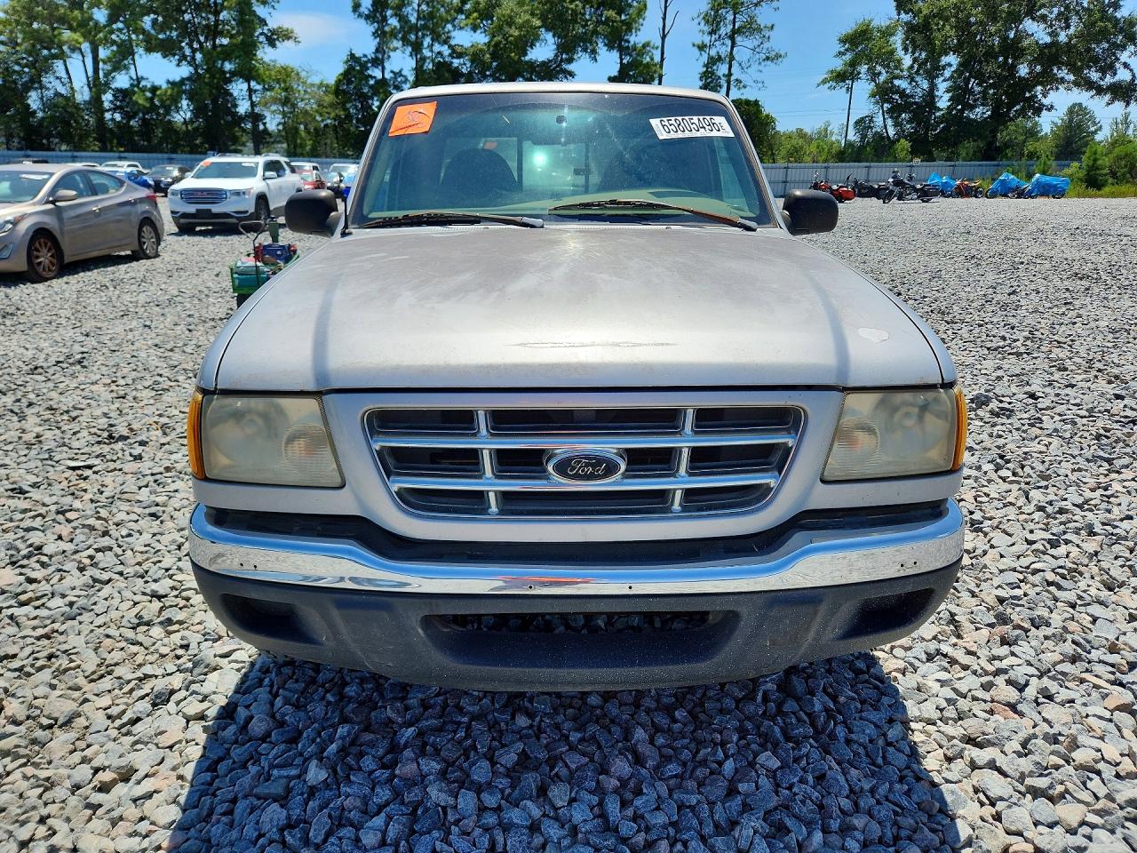 2001 Ford Ranger Super Cab Silver vin: 1FTYR14UX1TA15682