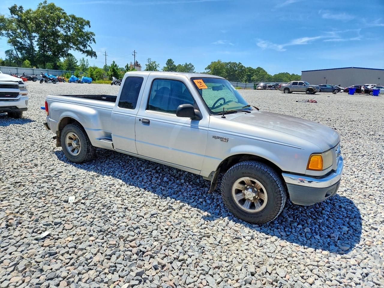2001 Ford Ranger Super Cab Silver vin: 1FTYR14UX1TA15682