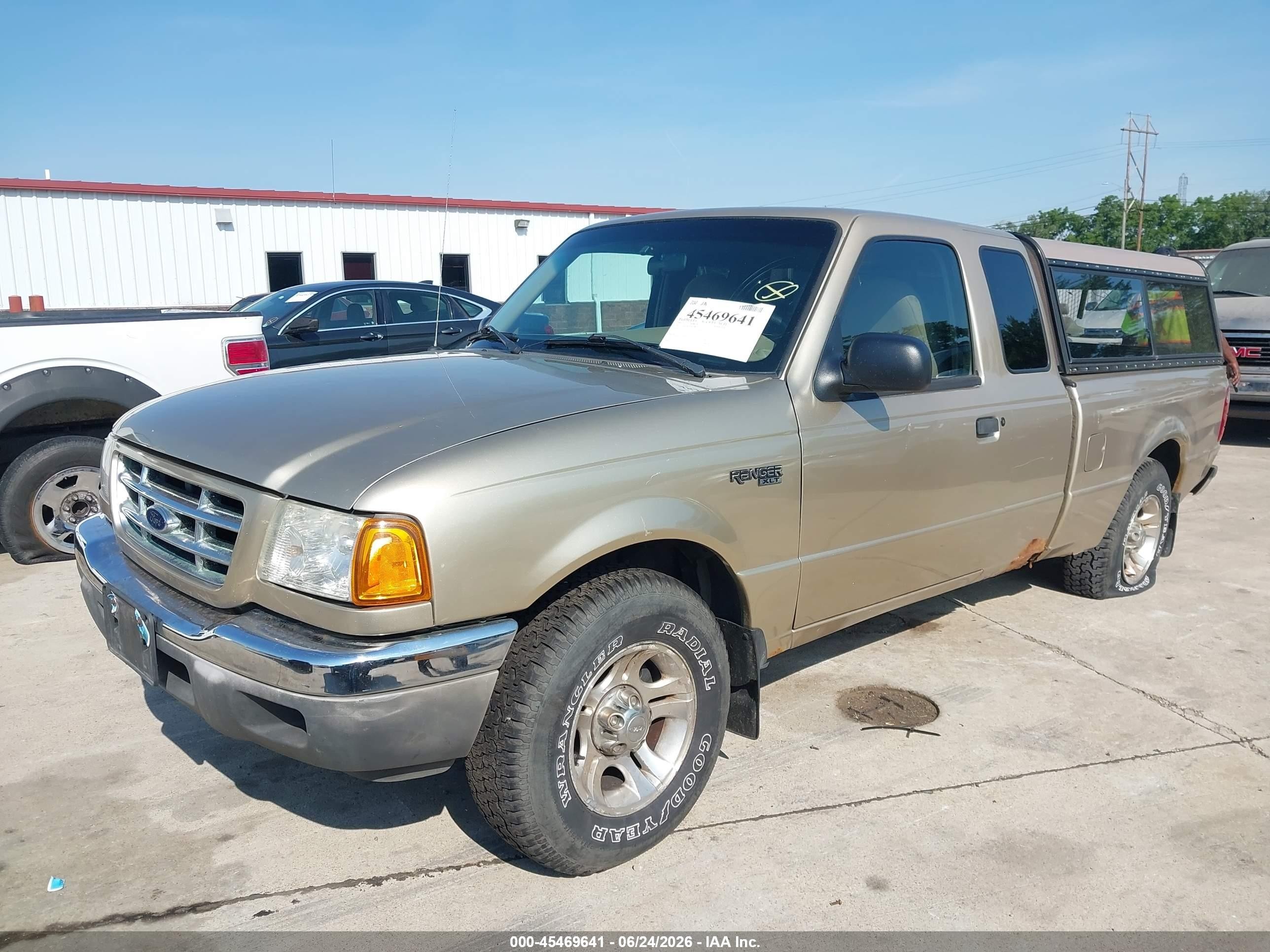2002 Ford Ranger Edge/tremor/xl/xlt Gold vin: 1FTYR14UX2PA78257