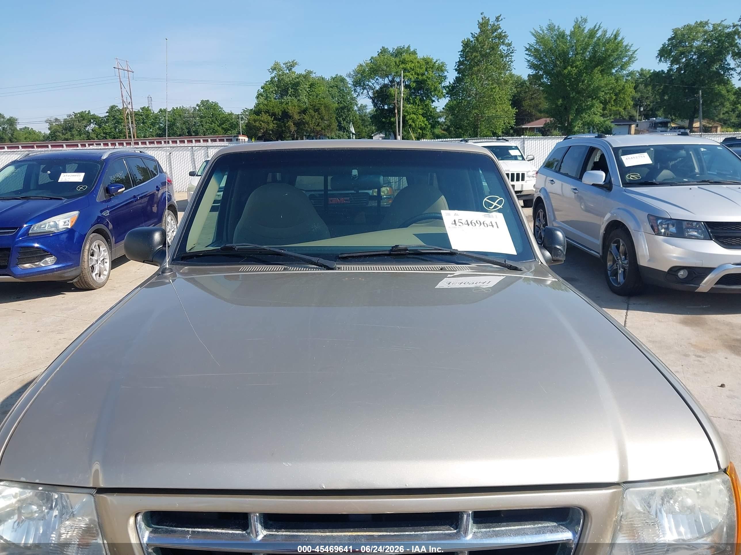 2002 Ford Ranger Edge/tremor/xl/xlt Gold vin: 1FTYR14UX2PA78257