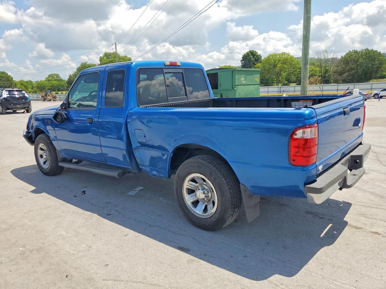 2002 Ford Ranger Super Cab Синий vin: 1FTYR14UX2TA33746