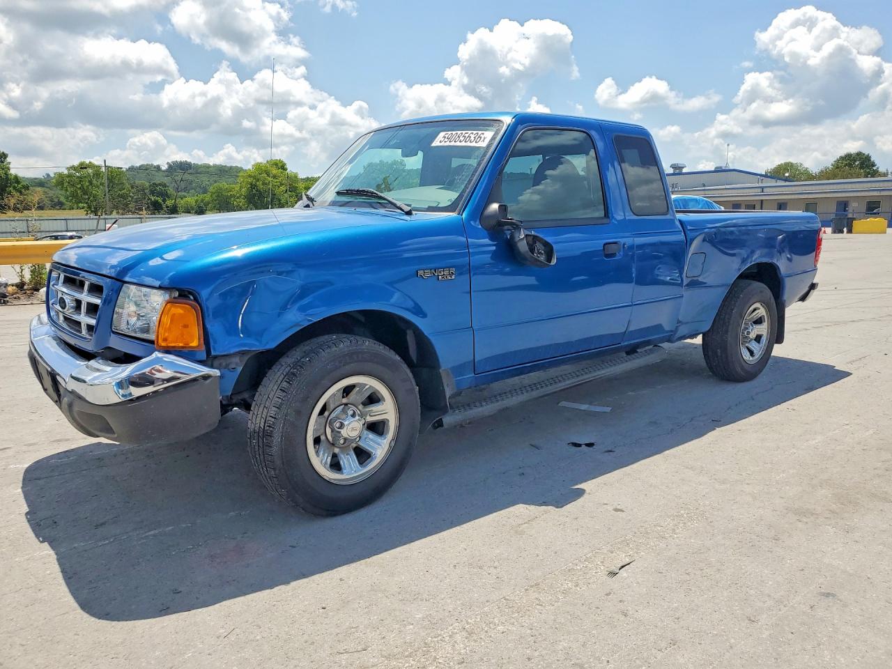 2002 Ford Ranger Super Cab Синий vin: 1FTYR14UX2TA33746