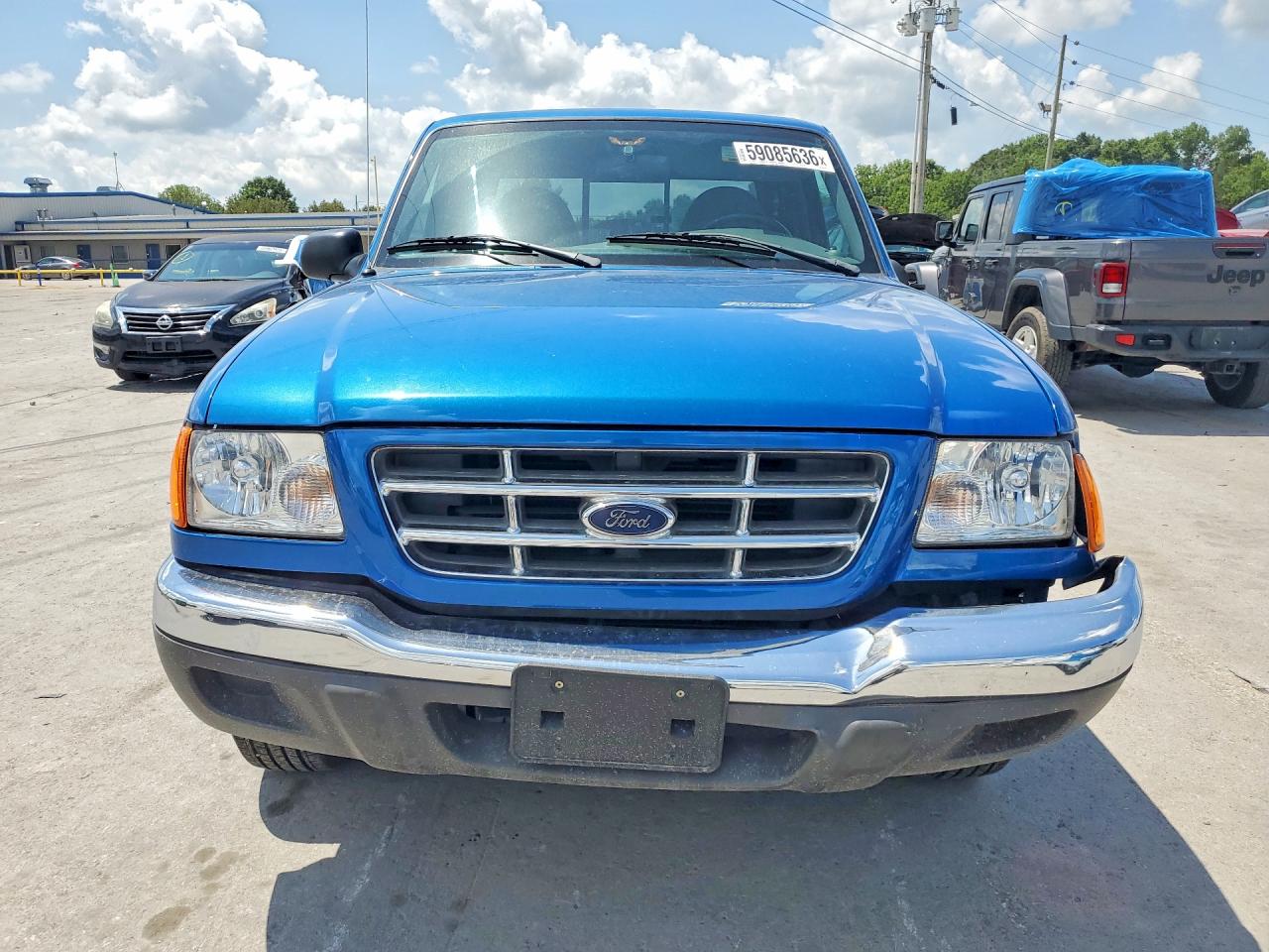 2002 Ford Ranger Super Cab Синий vin: 1FTYR14UX2TA33746