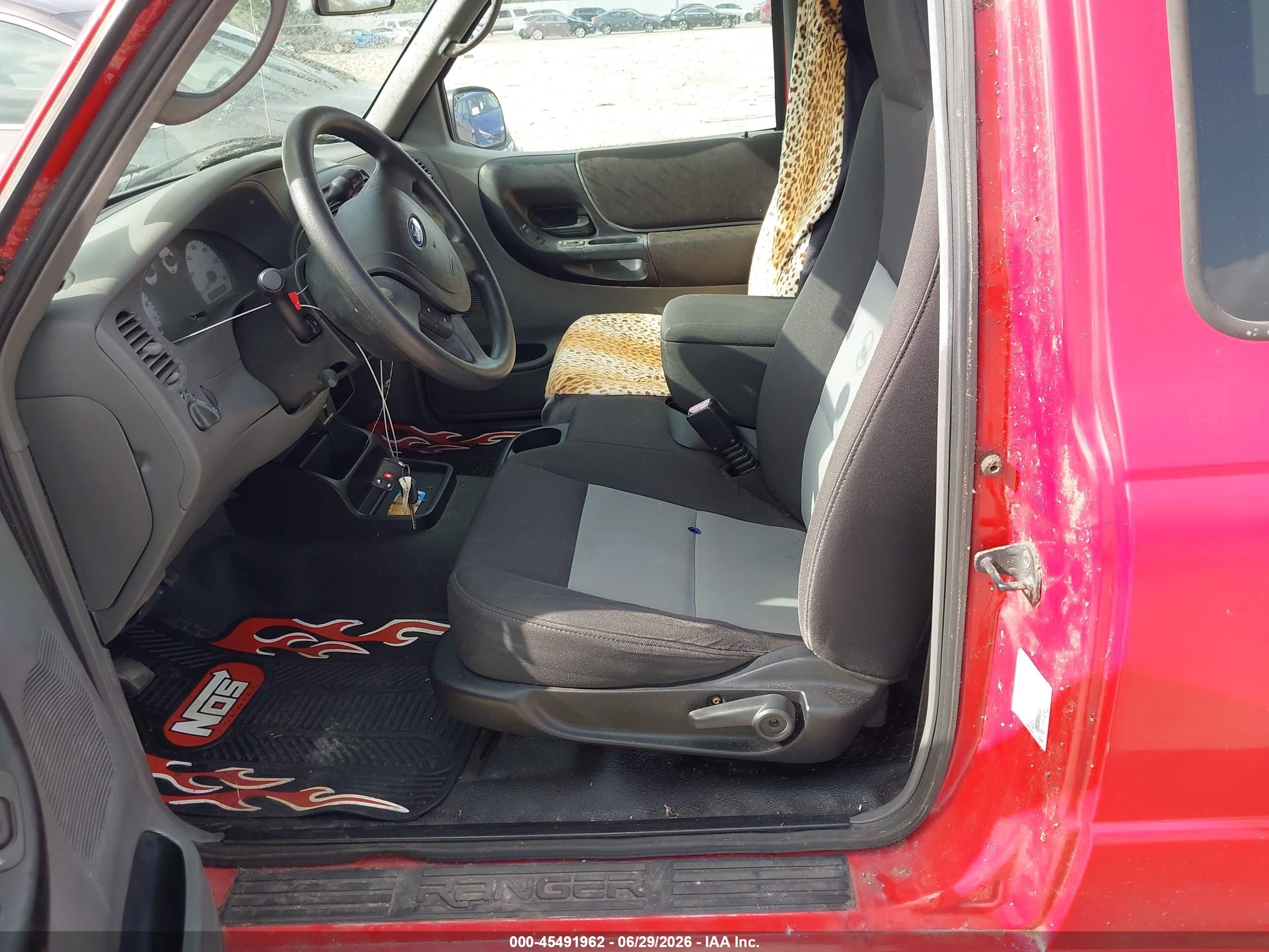2004 Ford Ranger Edge/tremor/xl/xlt Red vin: 1FTYR14UX4PB22793