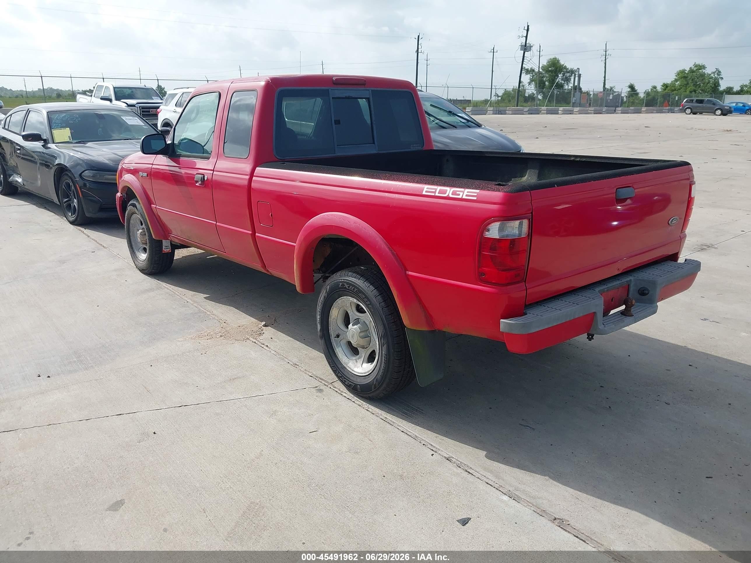2004 Ford Ranger Edge/tremor/xl/xlt Red vin: 1FTYR14UX4PB22793