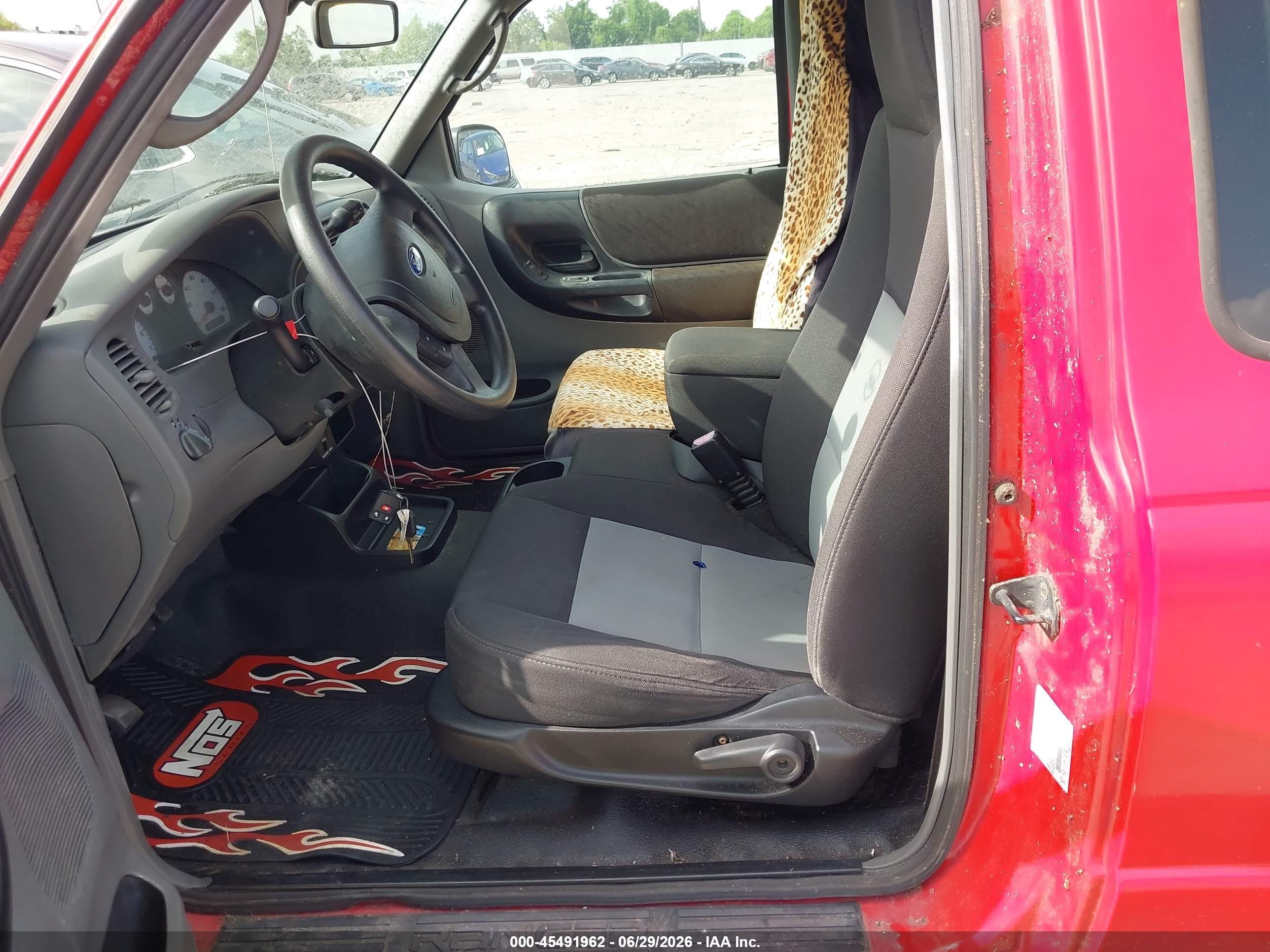 2004 Ford Ranger Edge/tremor/xl/xlt Red vin: 1FTYR14UX4PB22793