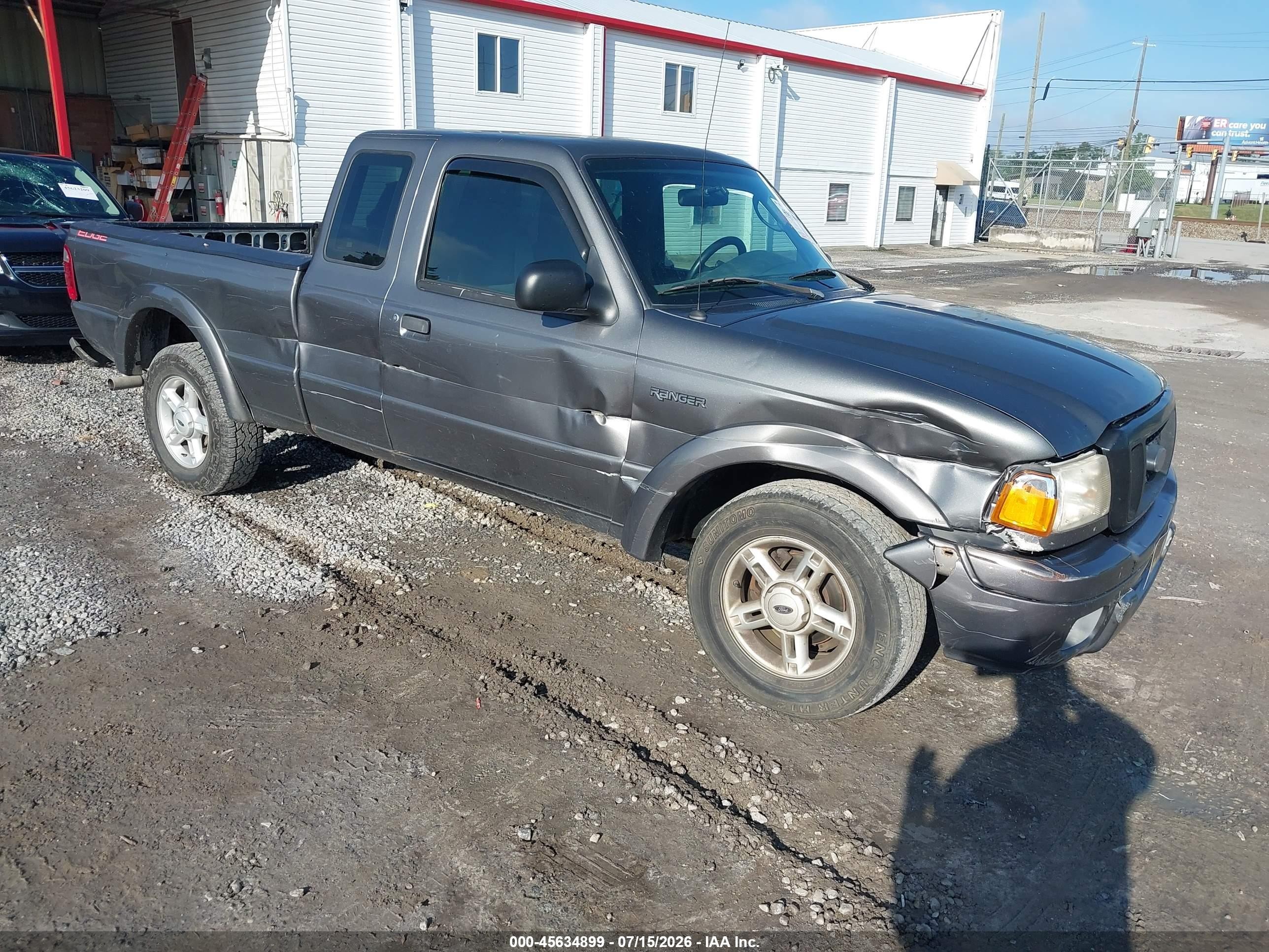 2004 Ford Ranger Edge/tremor/xl/xlt Gray vin: 1FTYR14UX4PB42445