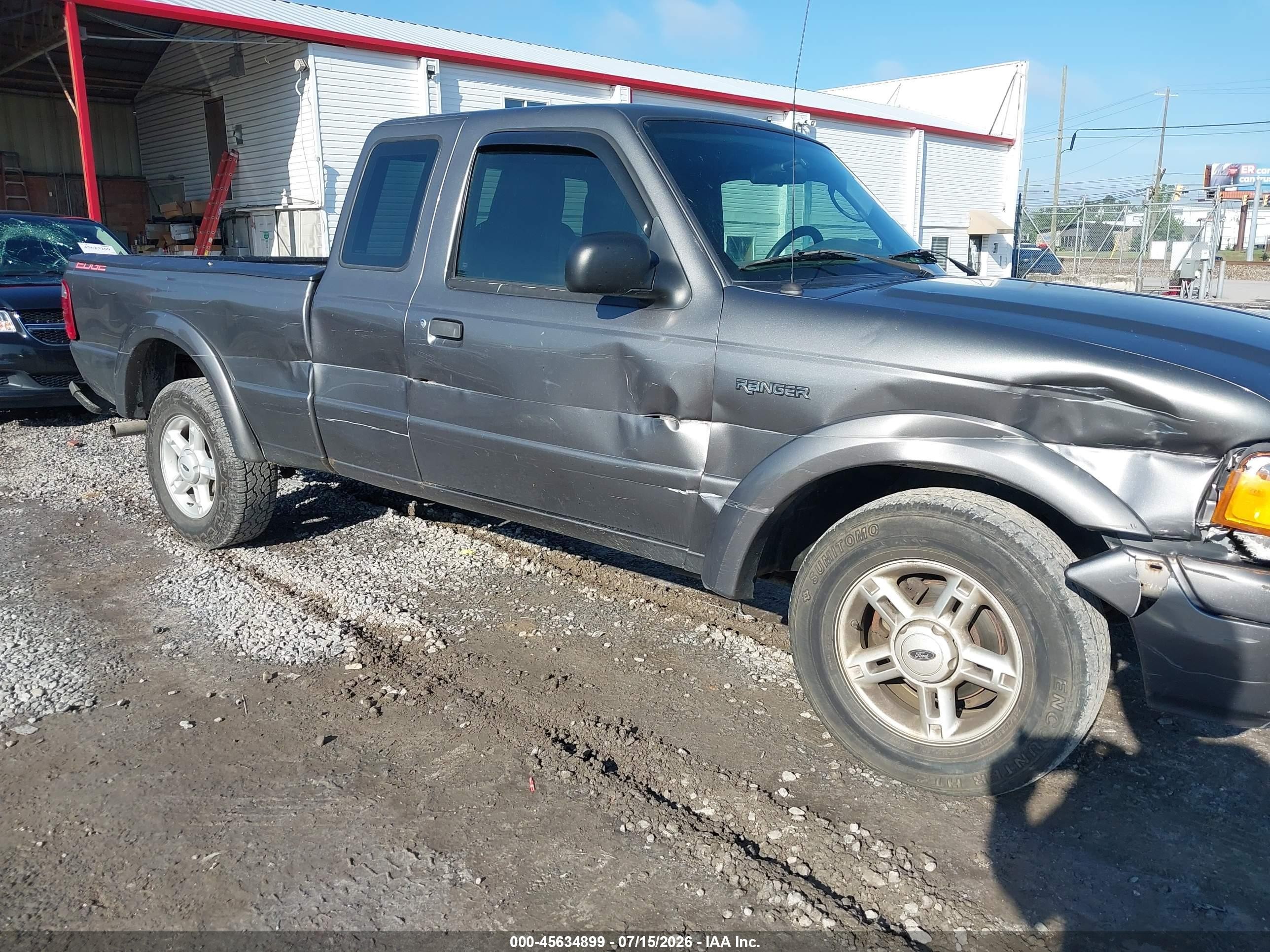 2004 Ford Ranger Edge/tremor/xl/xlt Gray vin: 1FTYR14UX4PB42445