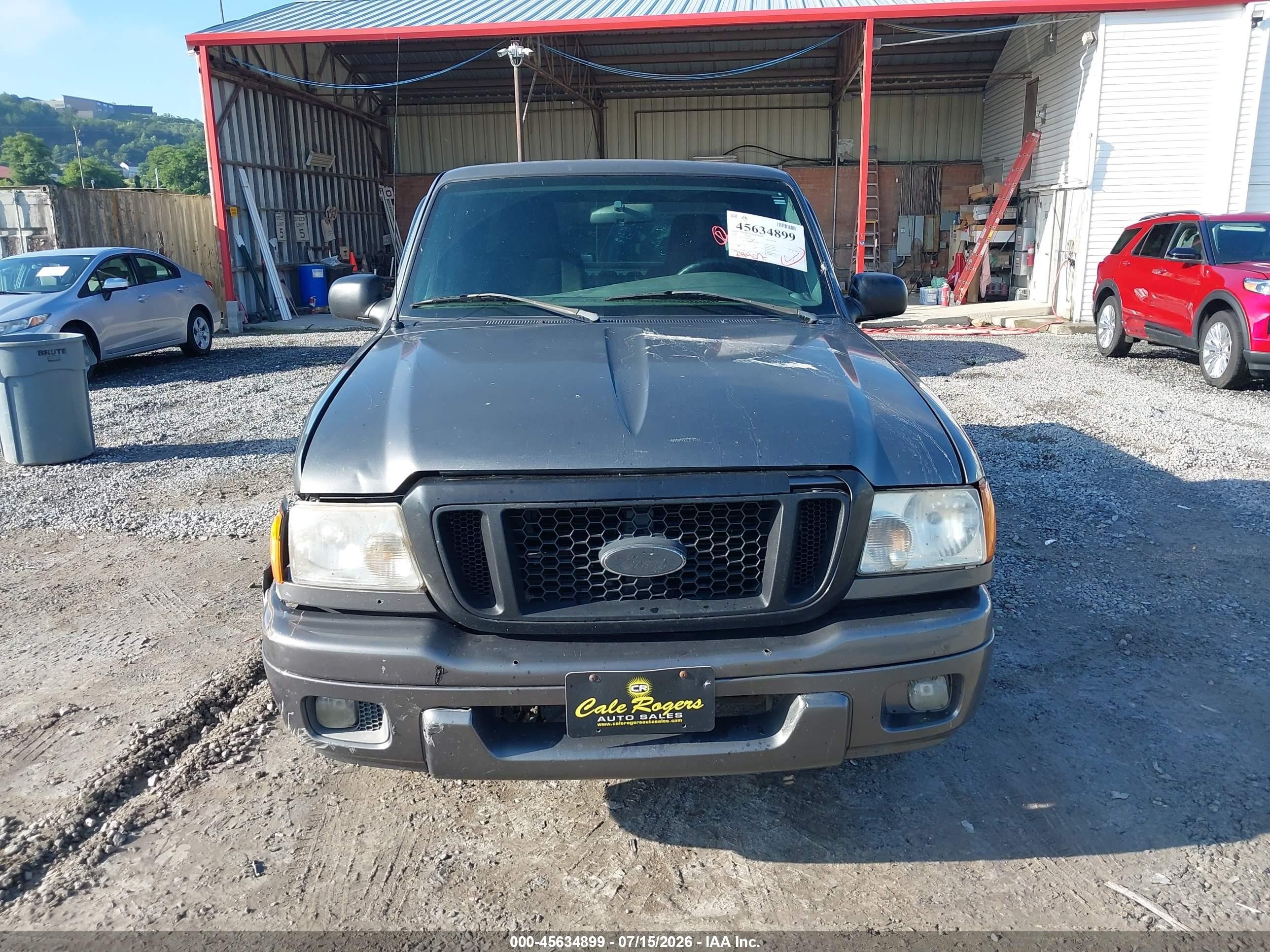 2004 Ford Ranger Edge/tremor/xl/xlt Gray vin: 1FTYR14UX4PB42445
