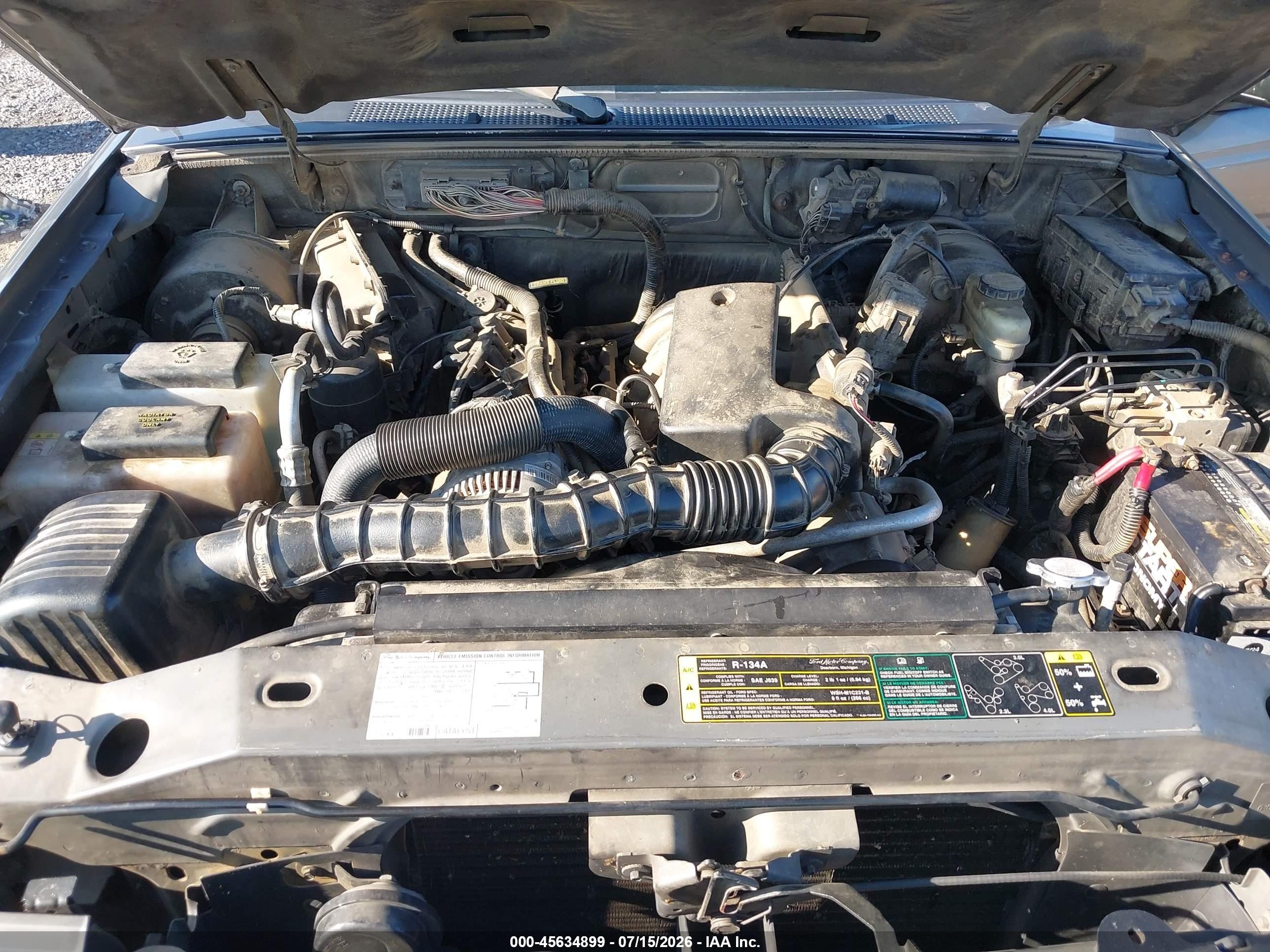 2004 Ford Ranger Edge/tremor/xl/xlt Gray vin: 1FTYR14UX4PB42445