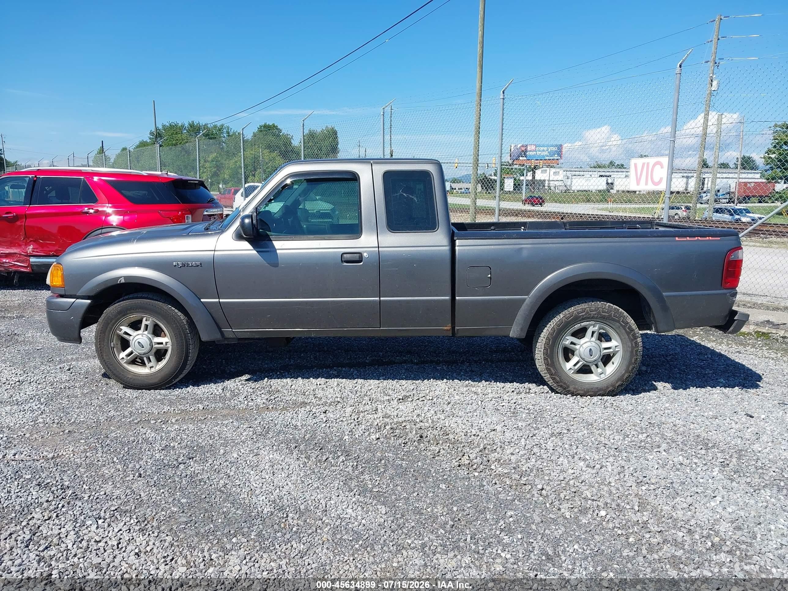 2004 Ford Ranger Edge/tremor/xl/xlt Gray vin: 1FTYR14UX4PB42445