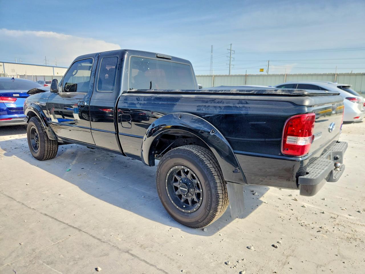 2006 Ford Ranger Super Cab Black vin: 1FTYR14UX6PA39142
