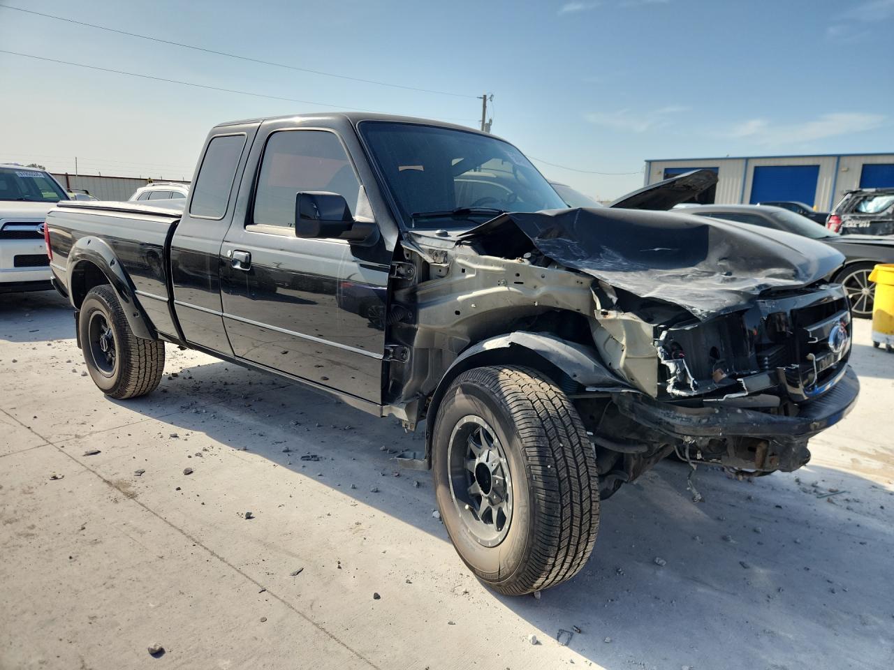 2006 Ford Ranger Super Cab Black vin: 1FTYR14UX6PA39142