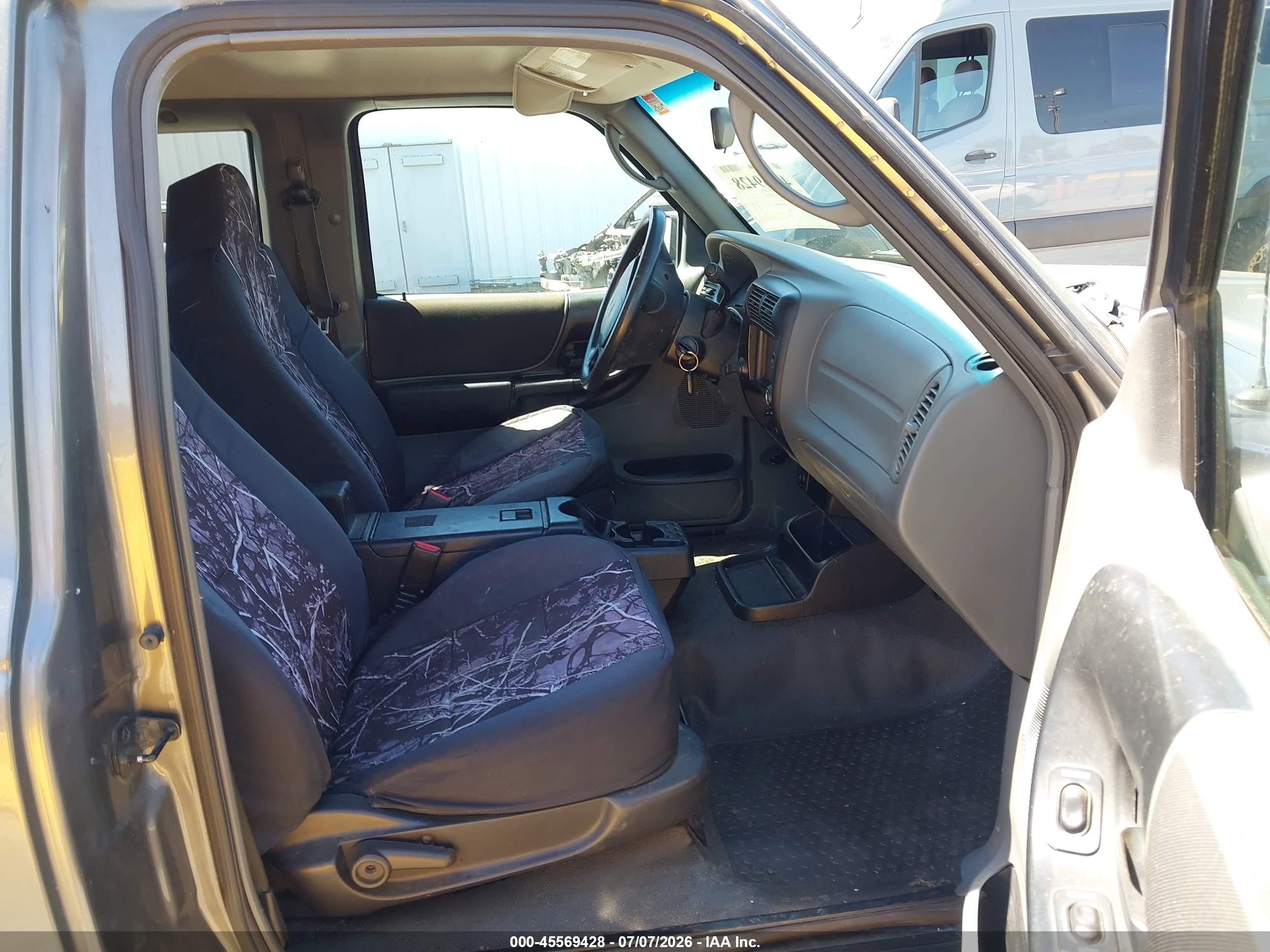 2007 Ford Ranger Sport/stx/xl/xlt Gray vin: 1FTYR14UX7PA40969