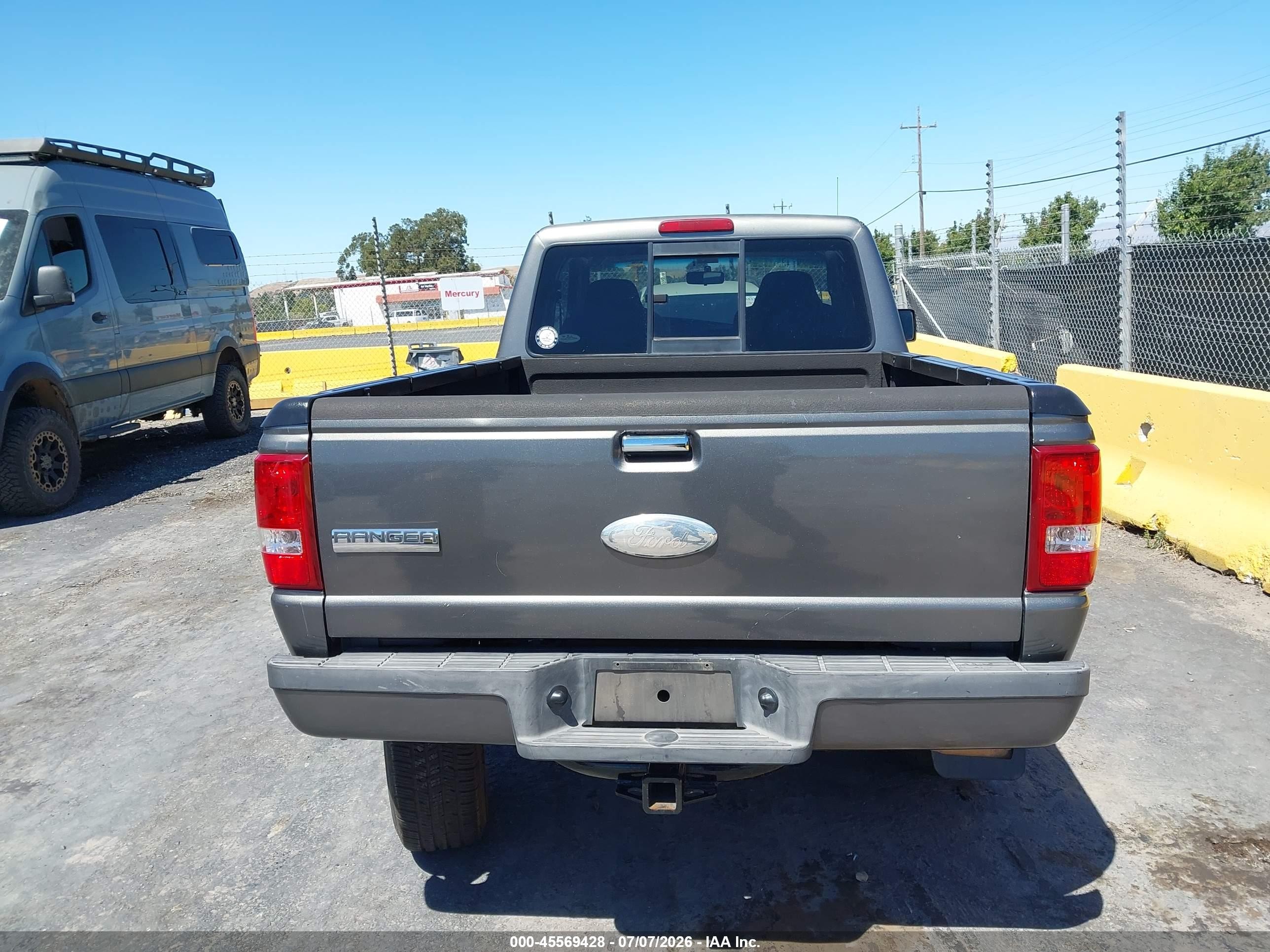 2007 Ford Ranger Sport/stx/xl/xlt Gray vin: 1FTYR14UX7PA40969