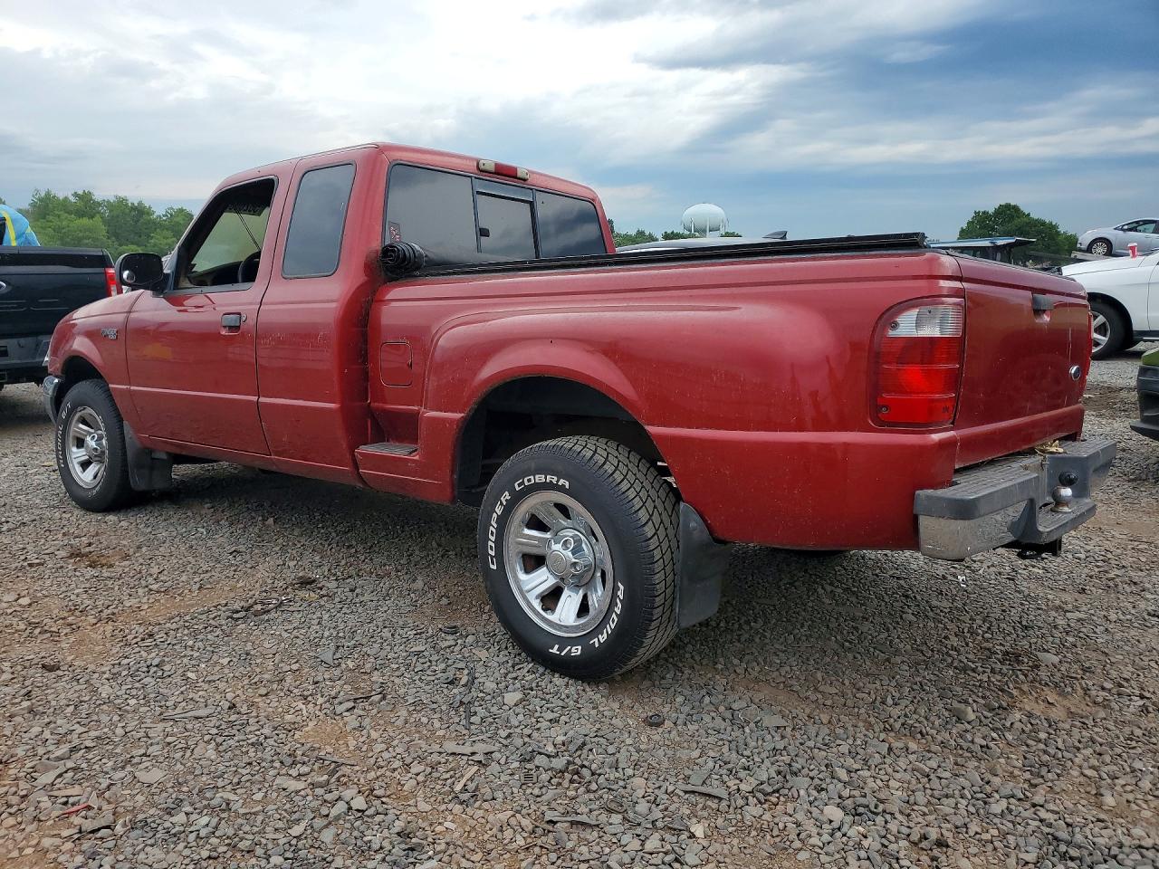 2001 Ford Ranger Super Cab Burn vin: 1FTYR14V01PB41518