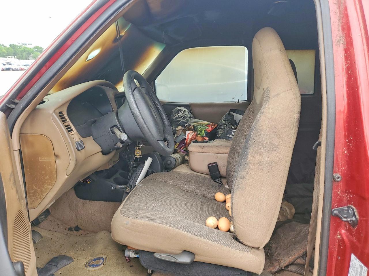 2001 Ford Ranger Super Cab Burn vin: 1FTYR14V01PB41518