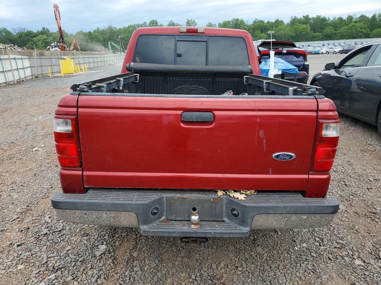 2001 Ford Ranger Super Cab Burn vin: 1FTYR14V01PB41518