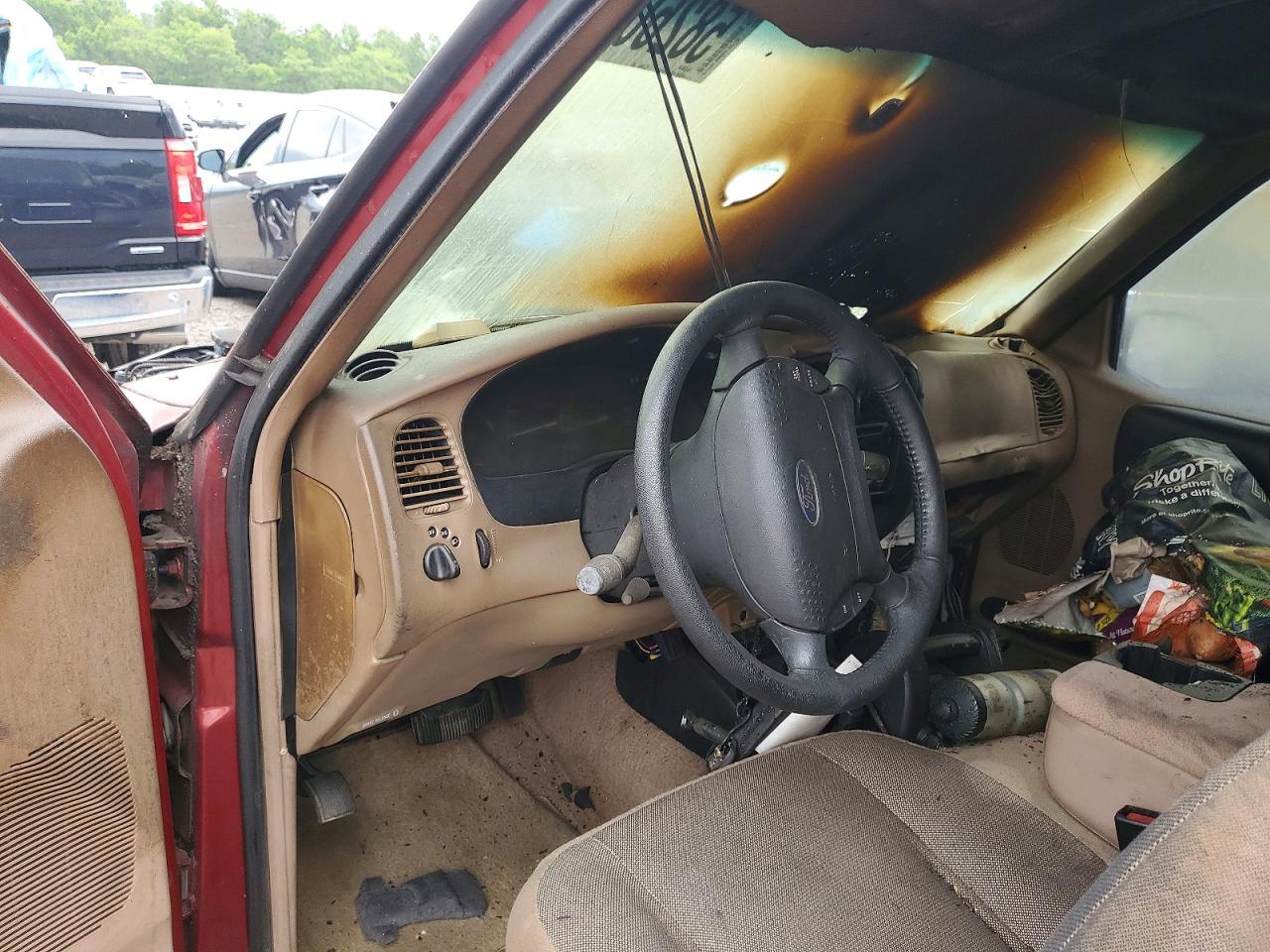 2001 Ford Ranger Super Cab Burn vin: 1FTYR14V01PB41518