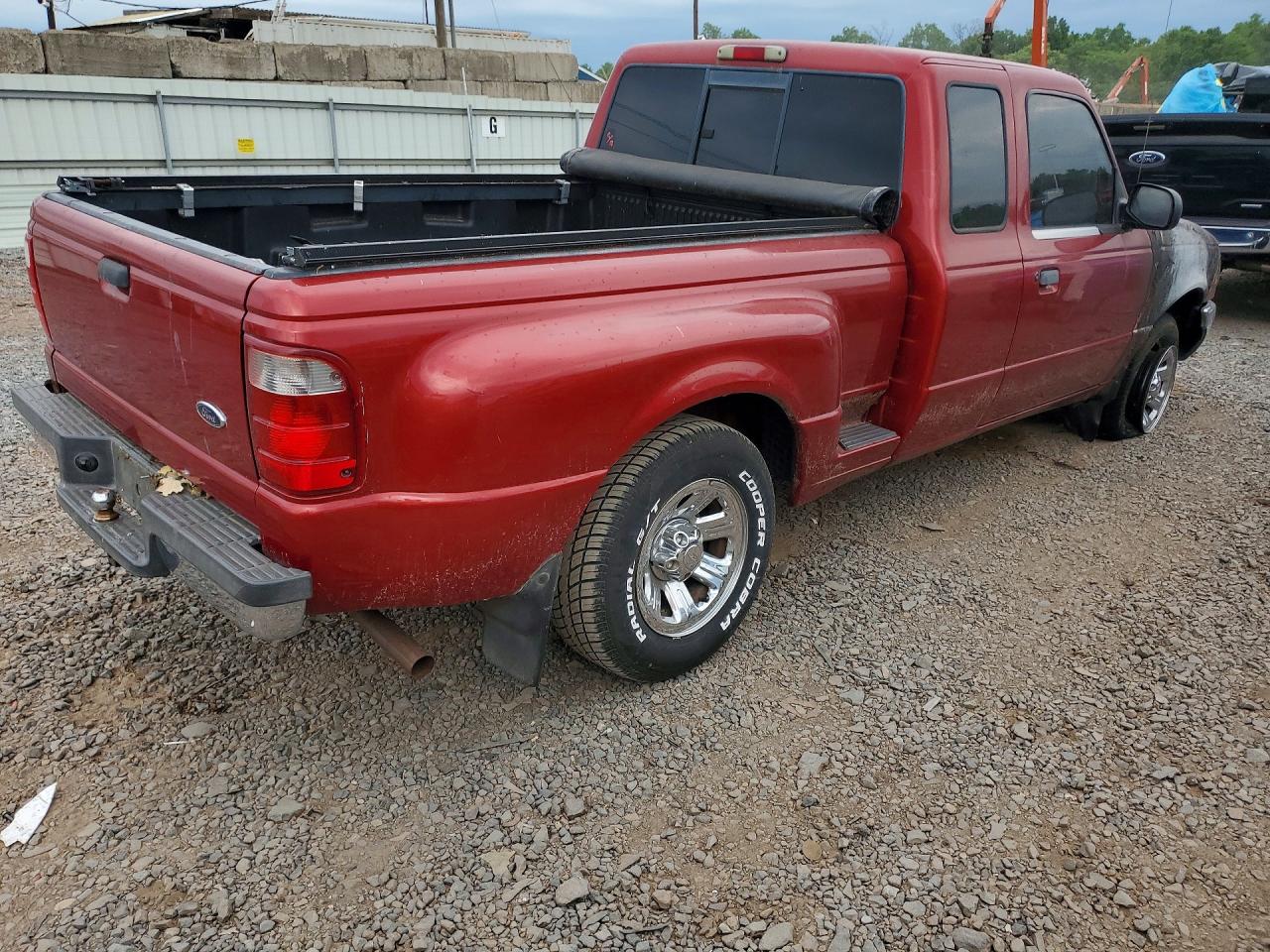 2001 Ford Ranger Super Cab Burn vin: 1FTYR14V01PB41518