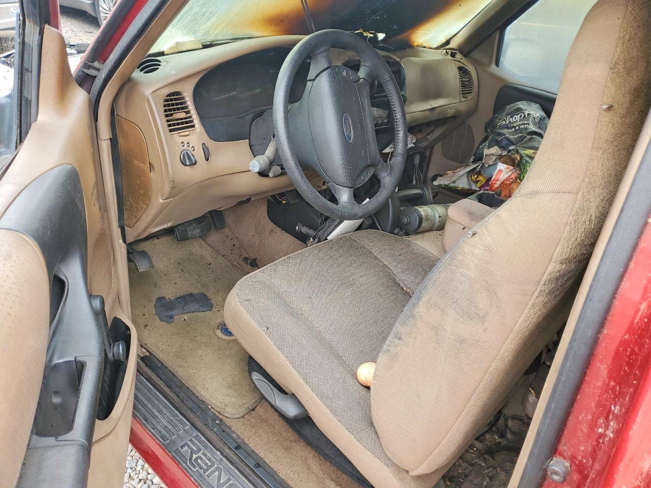 2001 Ford Ranger Super Cab Burn vin: 1FTYR14V01PB41518