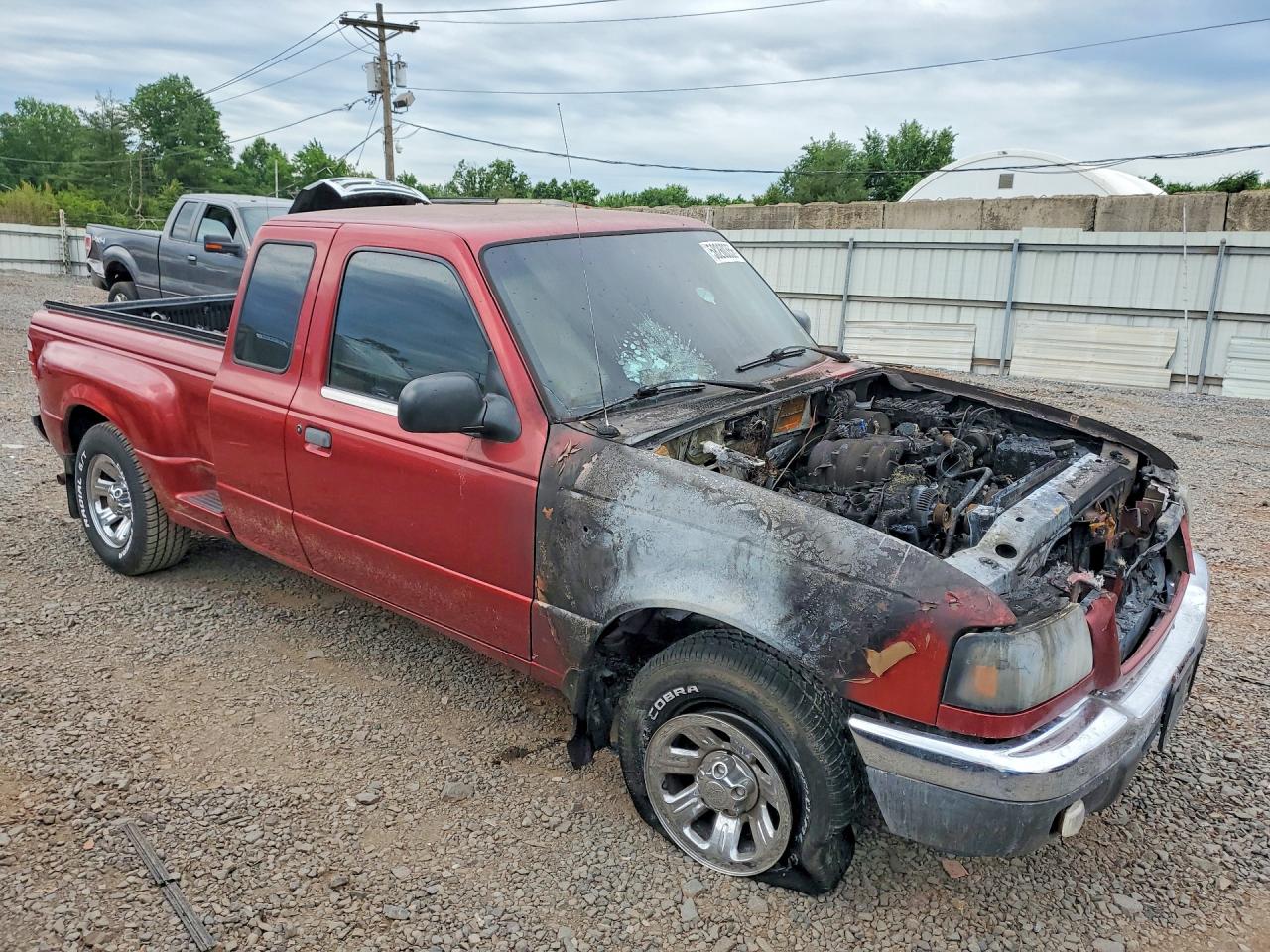 2001 Ford Ranger Super Cab Burn vin: 1FTYR14V01PB41518