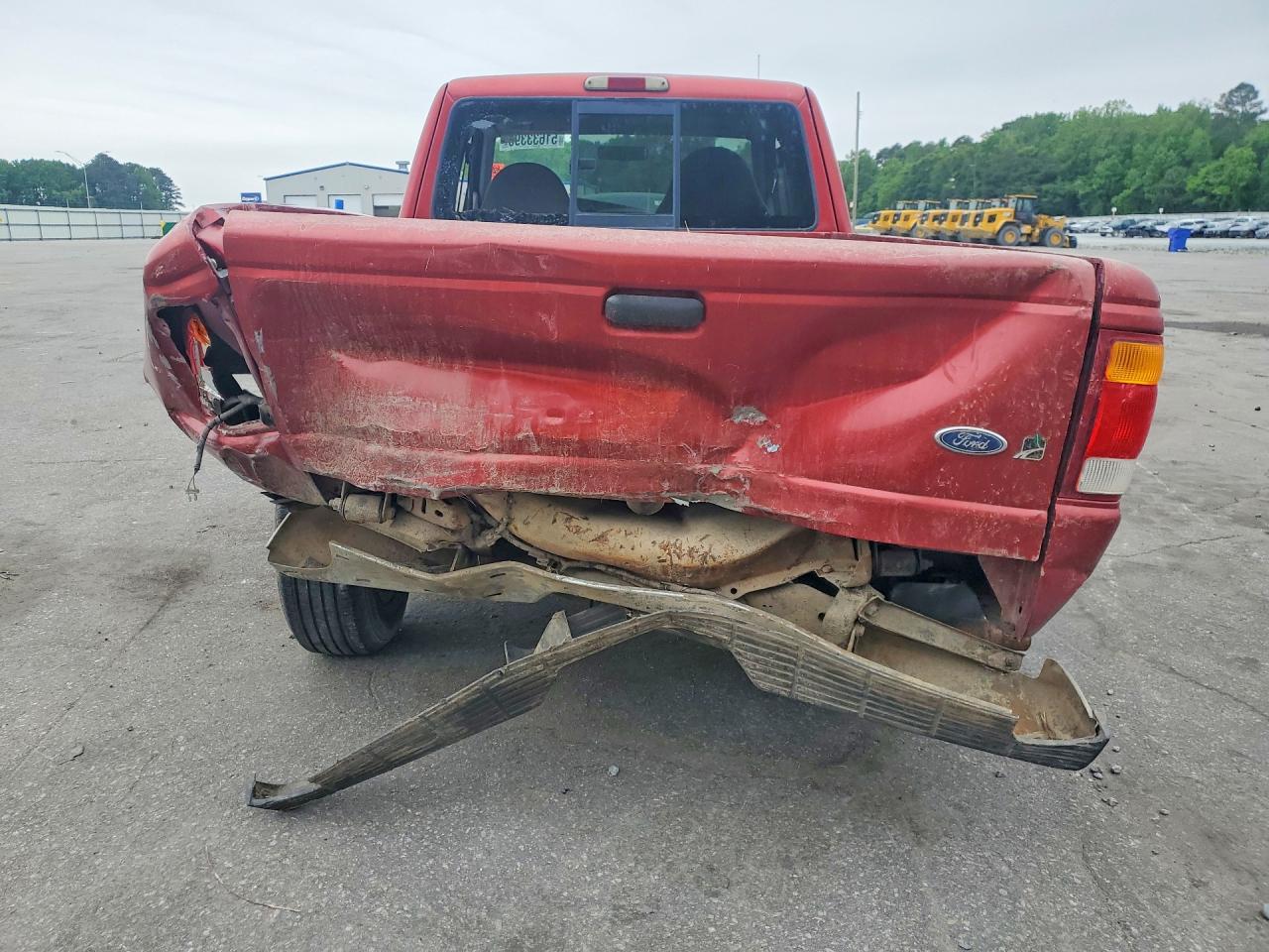 1999 Ford Ranger Super Cab Красный vin: 1FTYR14V0XTB07692
