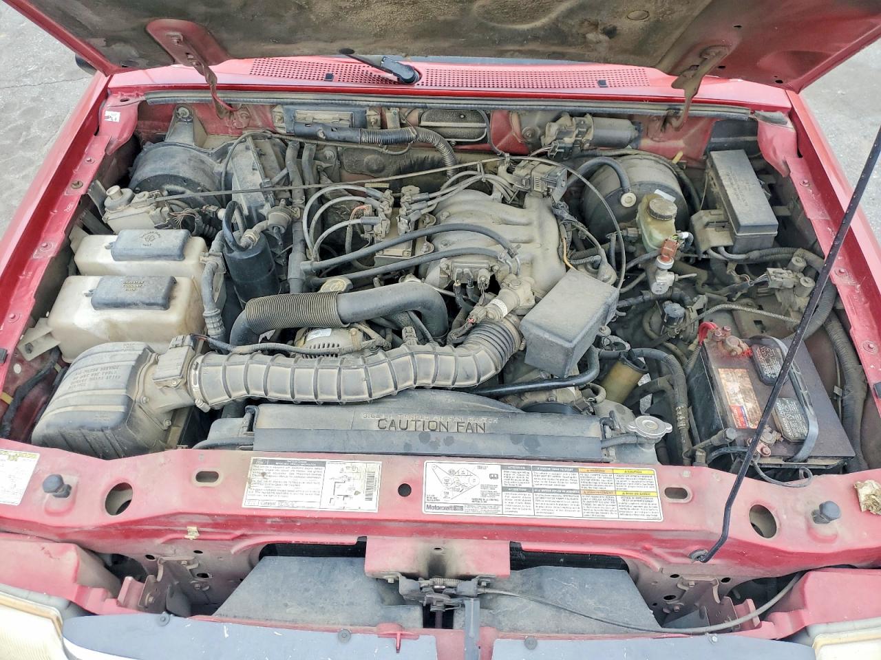 1999 Ford Ranger Super Cab Красный vin: 1FTYR14V0XTB07692