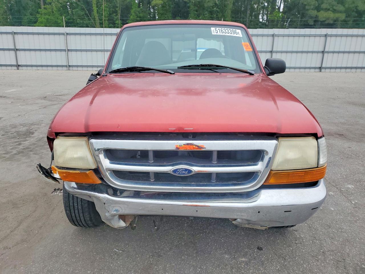 1999 Ford Ranger Super Cab Красный vin: 1FTYR14V0XTB07692
