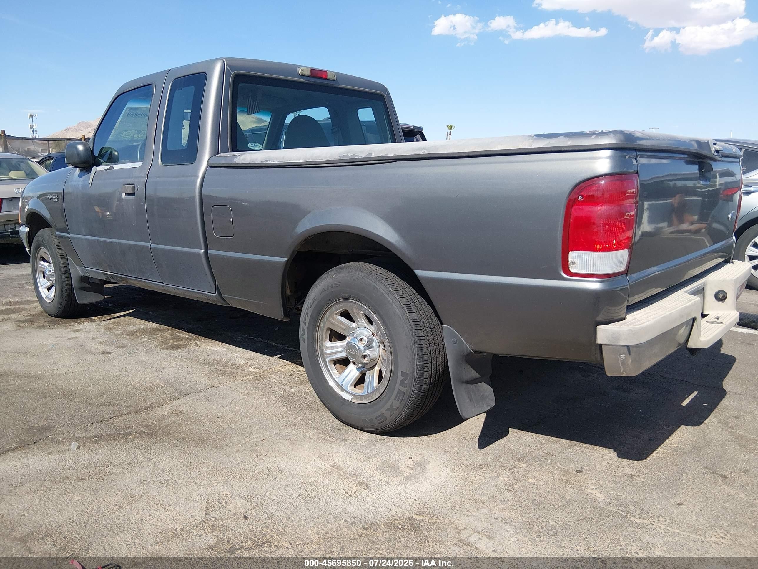 2000 Ford Ranger Xl/xlt Gray vin: 1FTYR14V0YPB09498