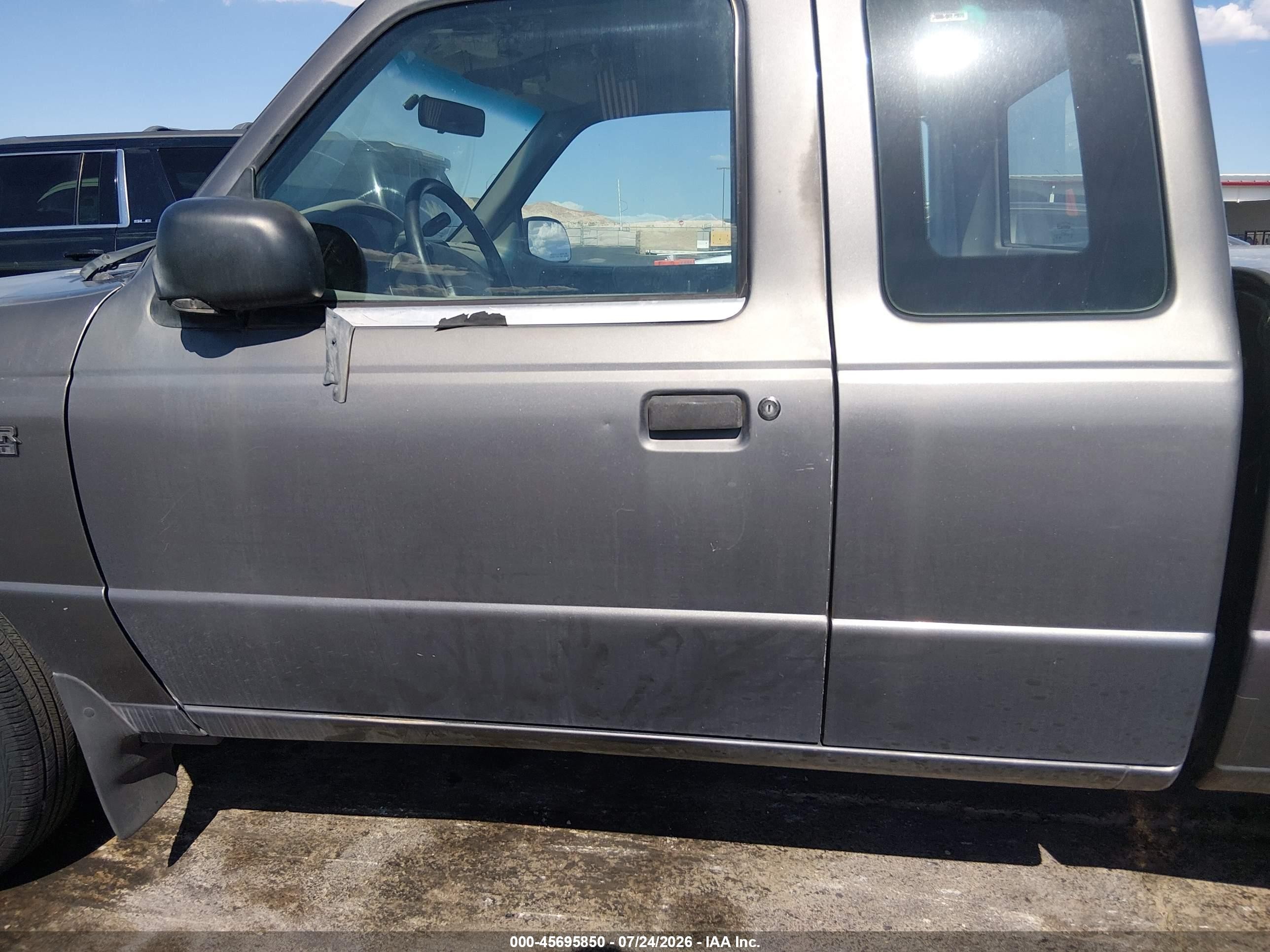 2000 Ford Ranger Xl/xlt Gray vin: 1FTYR14V0YPB09498