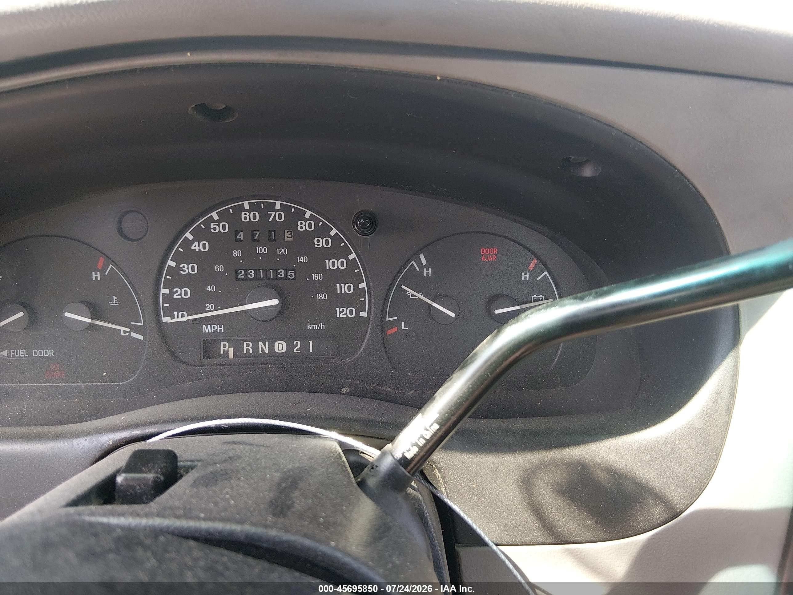 2000 Ford Ranger Xl/xlt Gray vin: 1FTYR14V0YPB09498