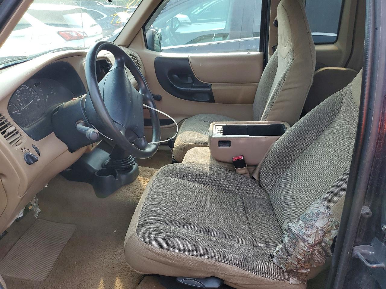 2000 Ford Ranger Super Cab Blue vin: 1FTYR14V0YTA91706
