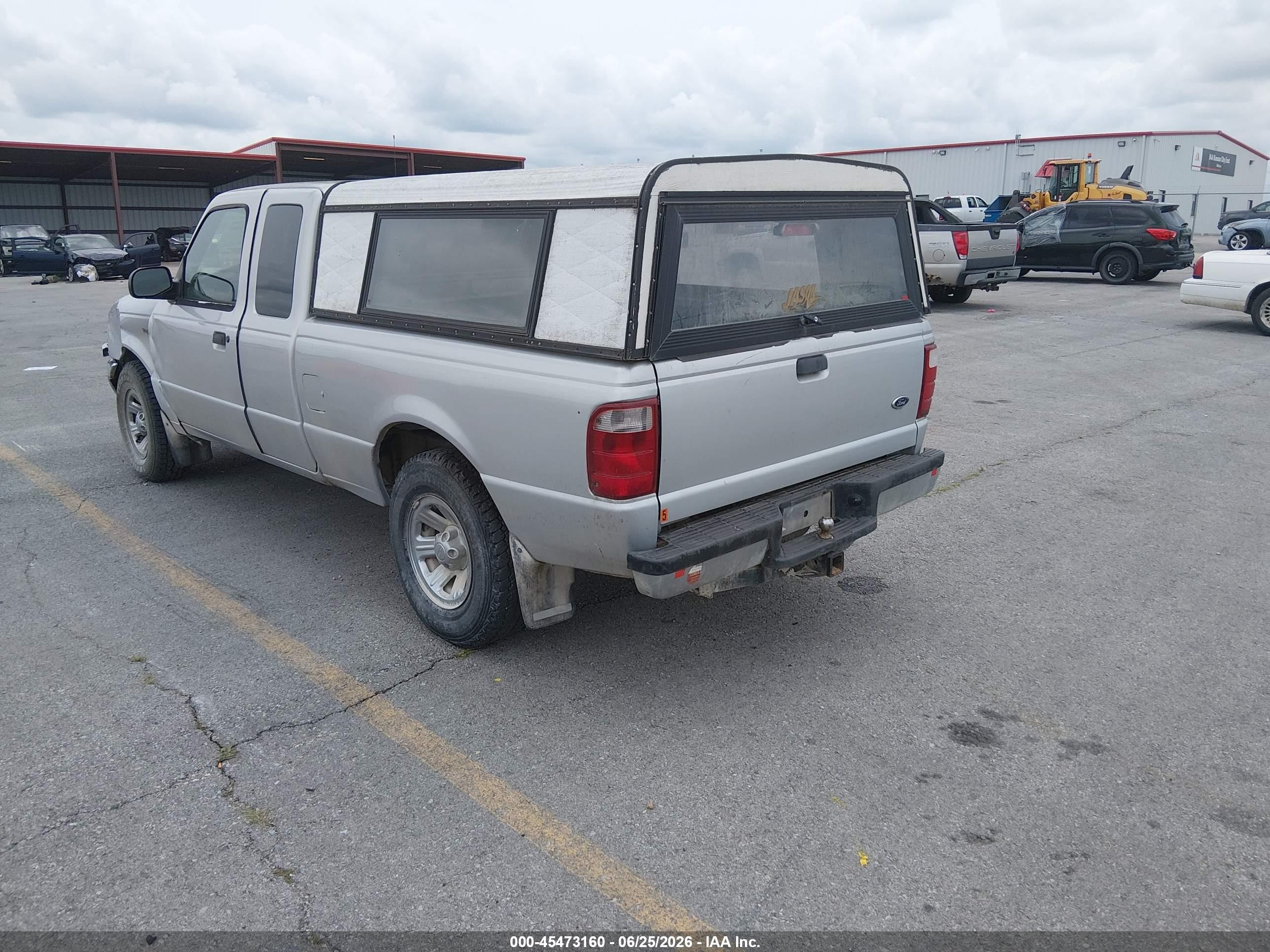 2001 Ford Ranger Edge/xl/xlt Серебряный vin: 1FTYR14V11PB20953