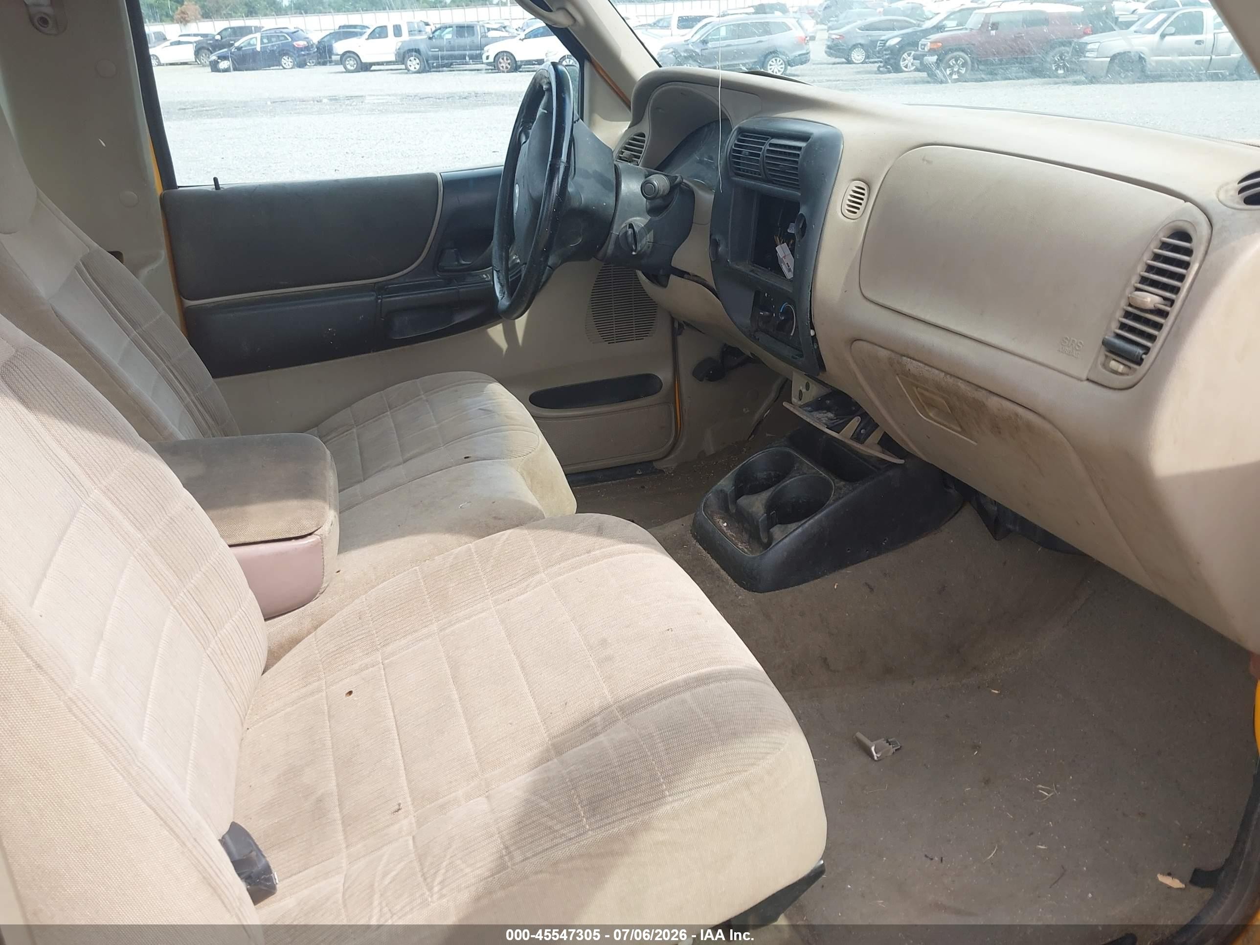 2003 Ford Ranger Edge/tremor/xl/xlt Yellow vin: 1FTYR14V13PB35858