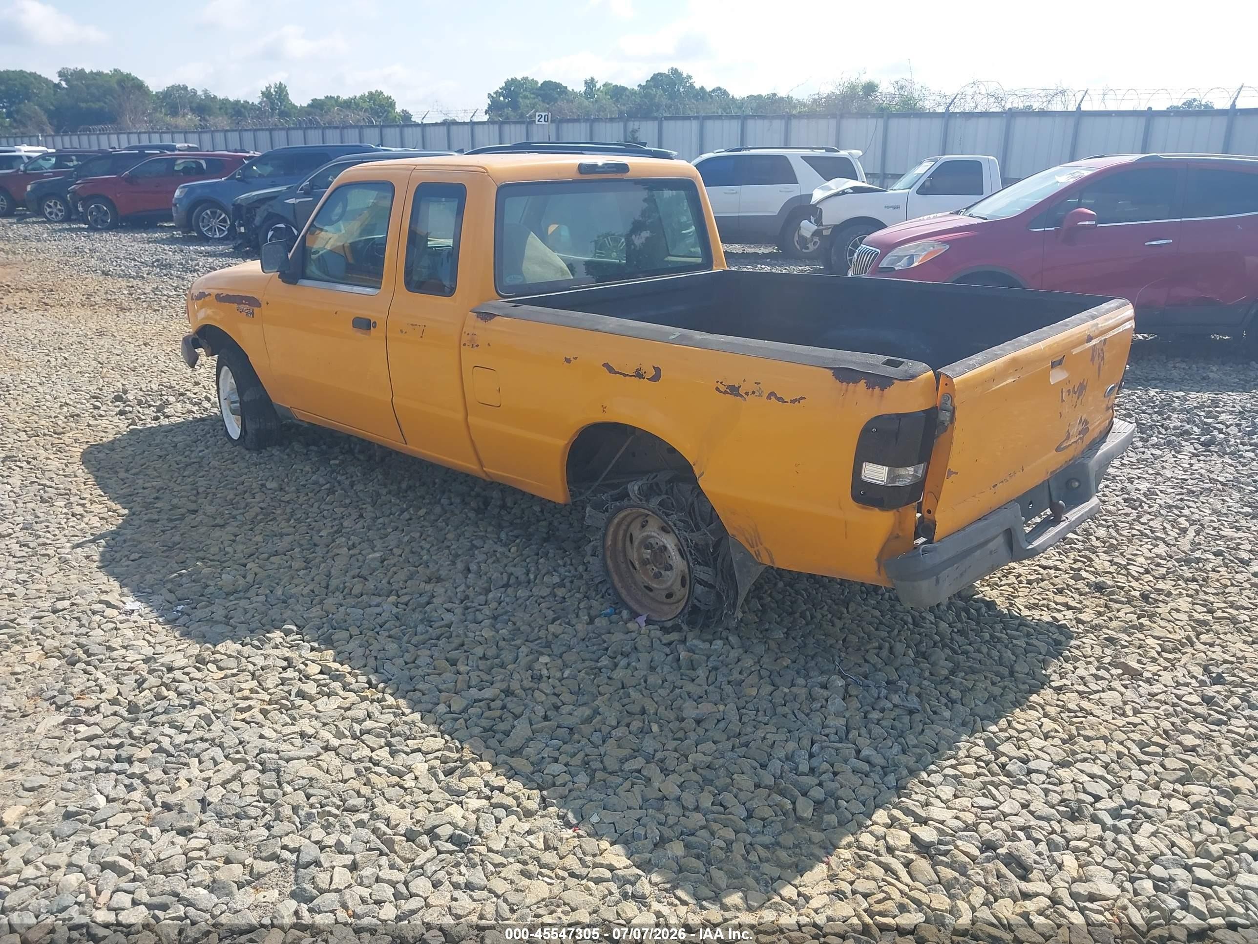 2003 Ford Ranger Edge/tremor/xl/xlt Yellow vin: 1FTYR14V13PB35858