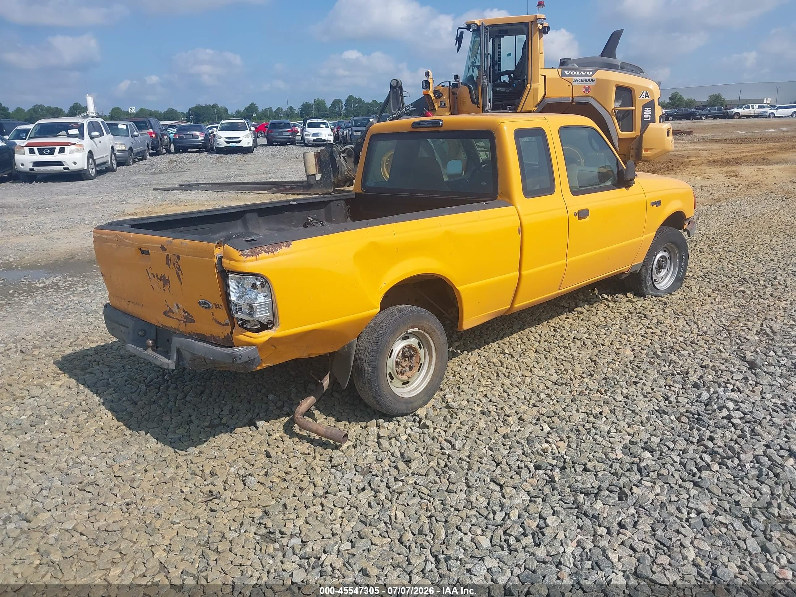 2003 Ford Ranger Edge/tremor/xl/xlt Yellow vin: 1FTYR14V13PB35858