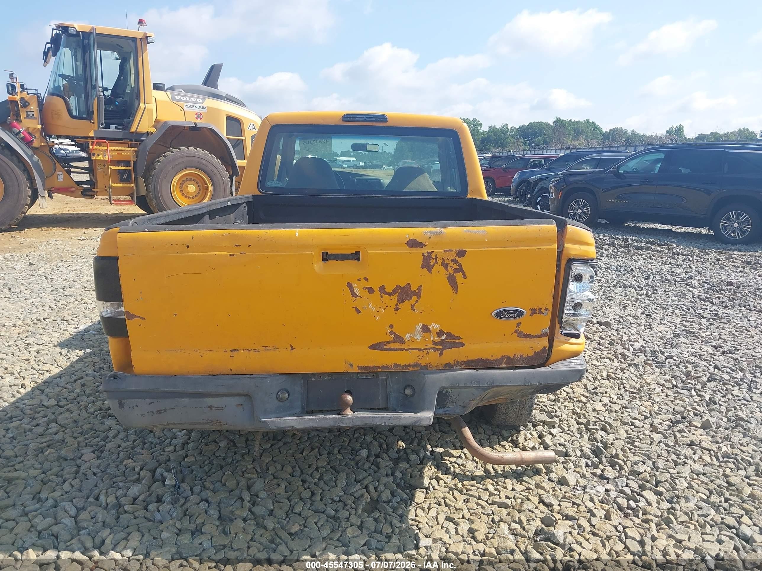 2003 Ford Ranger Edge/tremor/xl/xlt Yellow vin: 1FTYR14V13PB35858