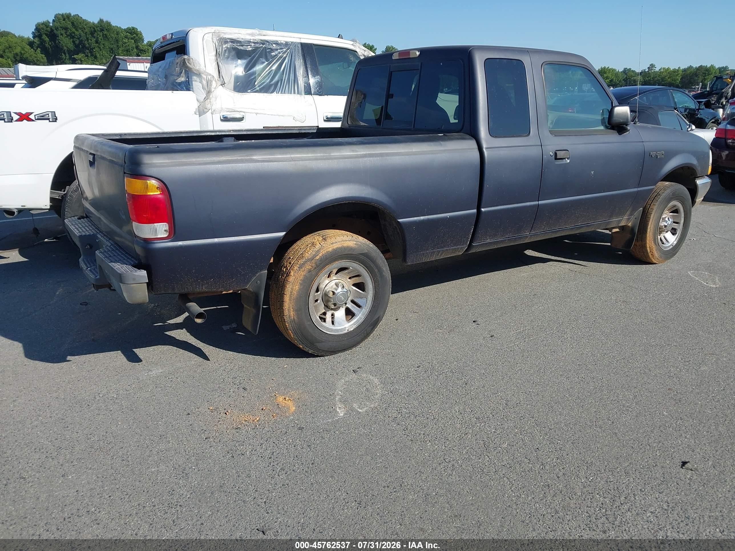 1999 Ford Ranger Xl/xlt Black vin: 1FTYR14V1XPA31134