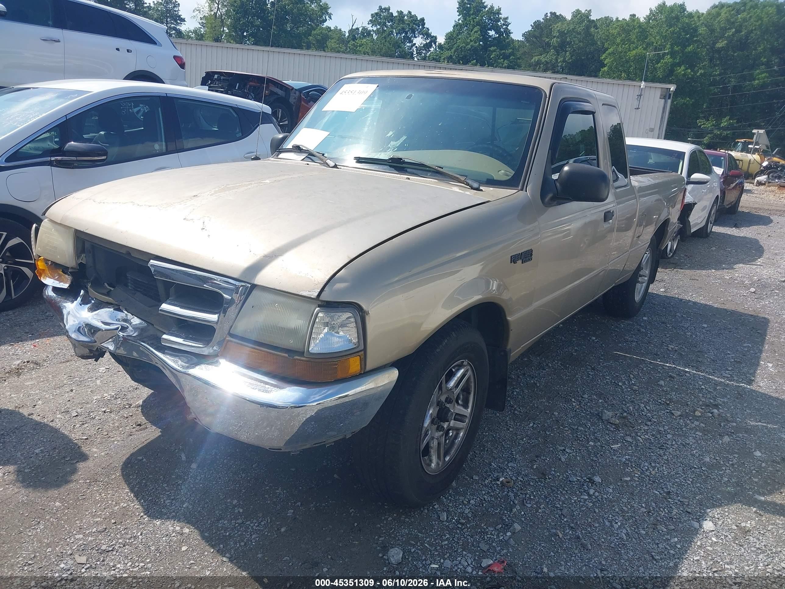 1999 Ford Ranger Xl/xlt Gold vin: 1FTYR14V1XPB31234