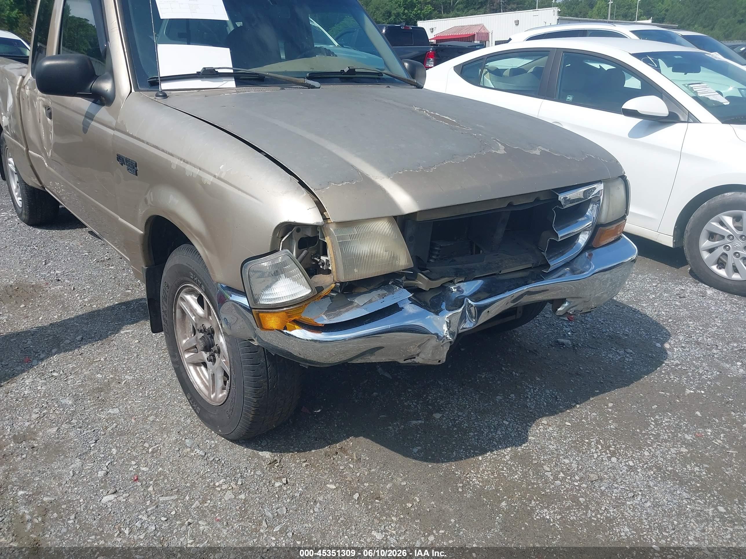 1999 Ford Ranger Xl/xlt Gold vin: 1FTYR14V1XPB31234