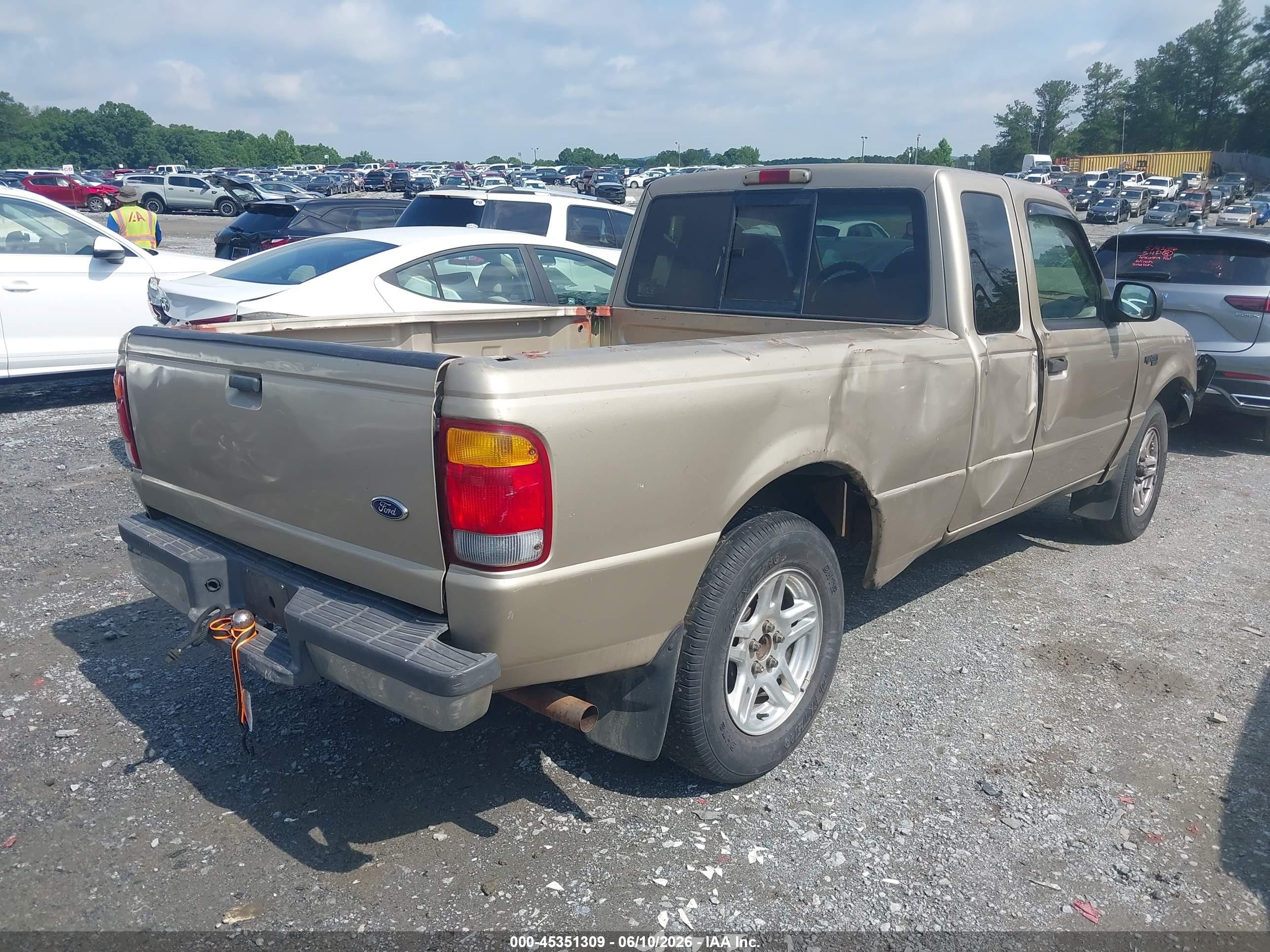 1999 Ford Ranger Xl/xlt Gold vin: 1FTYR14V1XPB31234