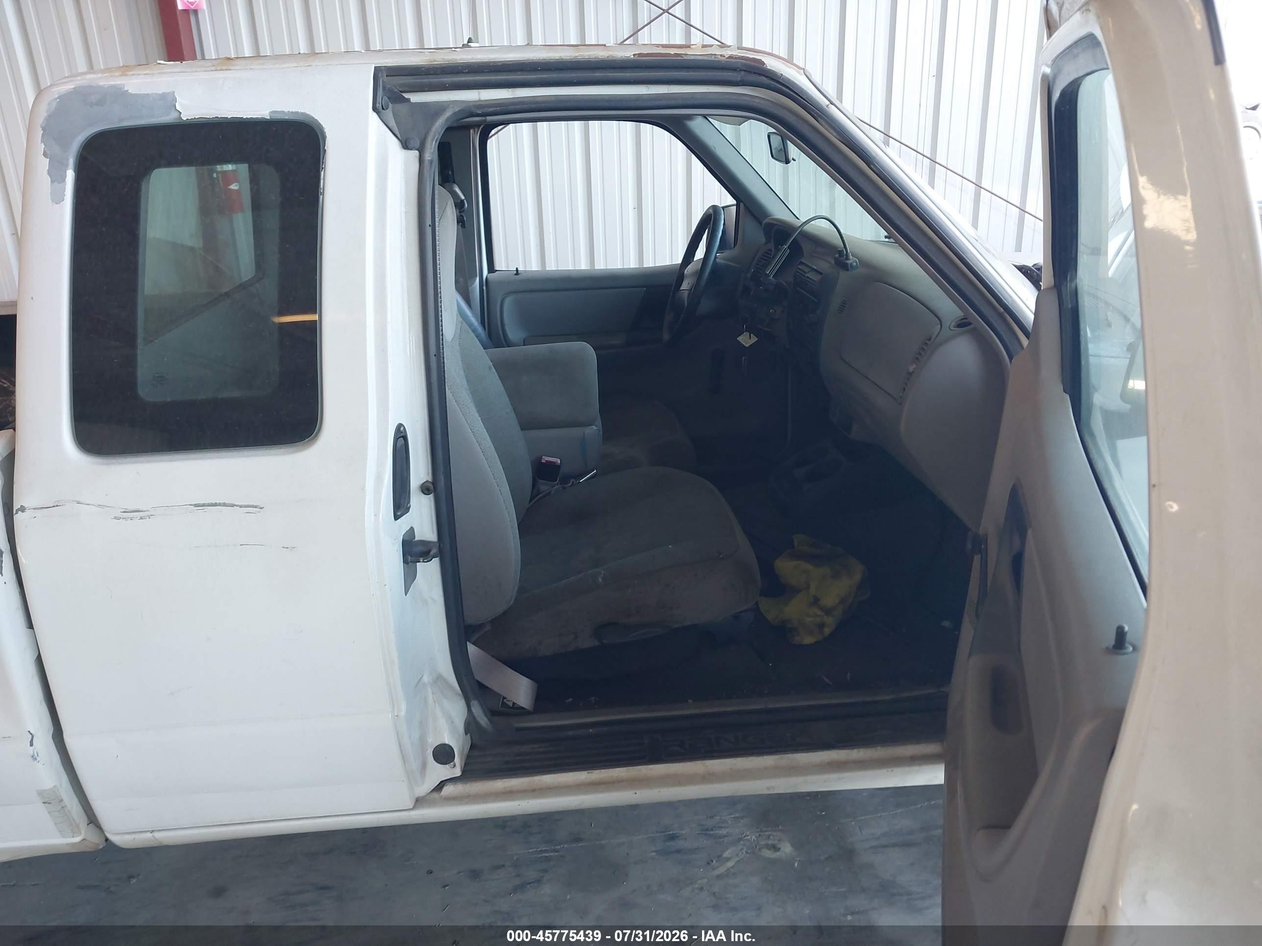 2000 Ford Ranger Xl/xlt White vin: 1FTYR14V1YPA98544