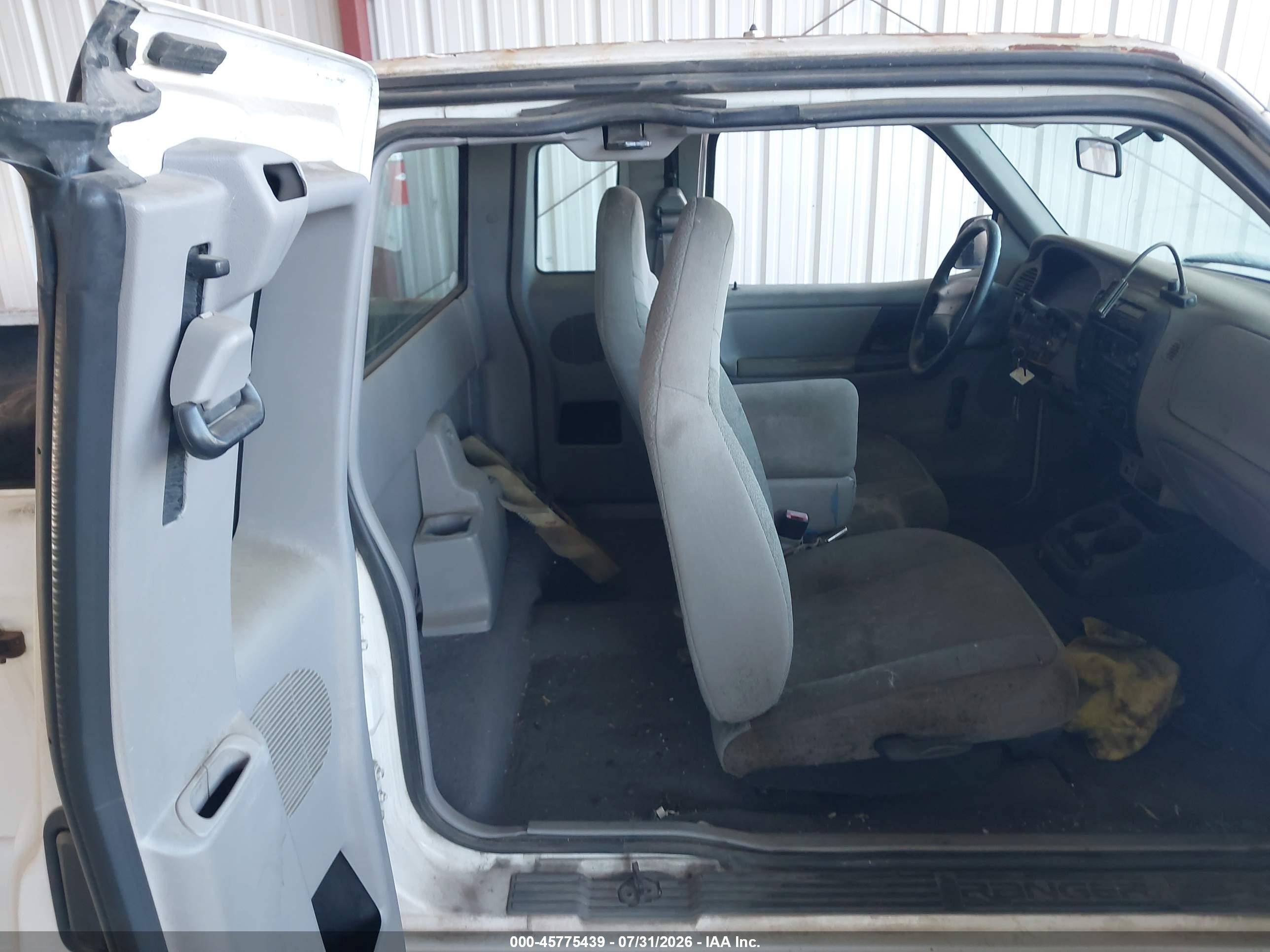 2000 Ford Ranger Xl/xlt White vin: 1FTYR14V1YPA98544