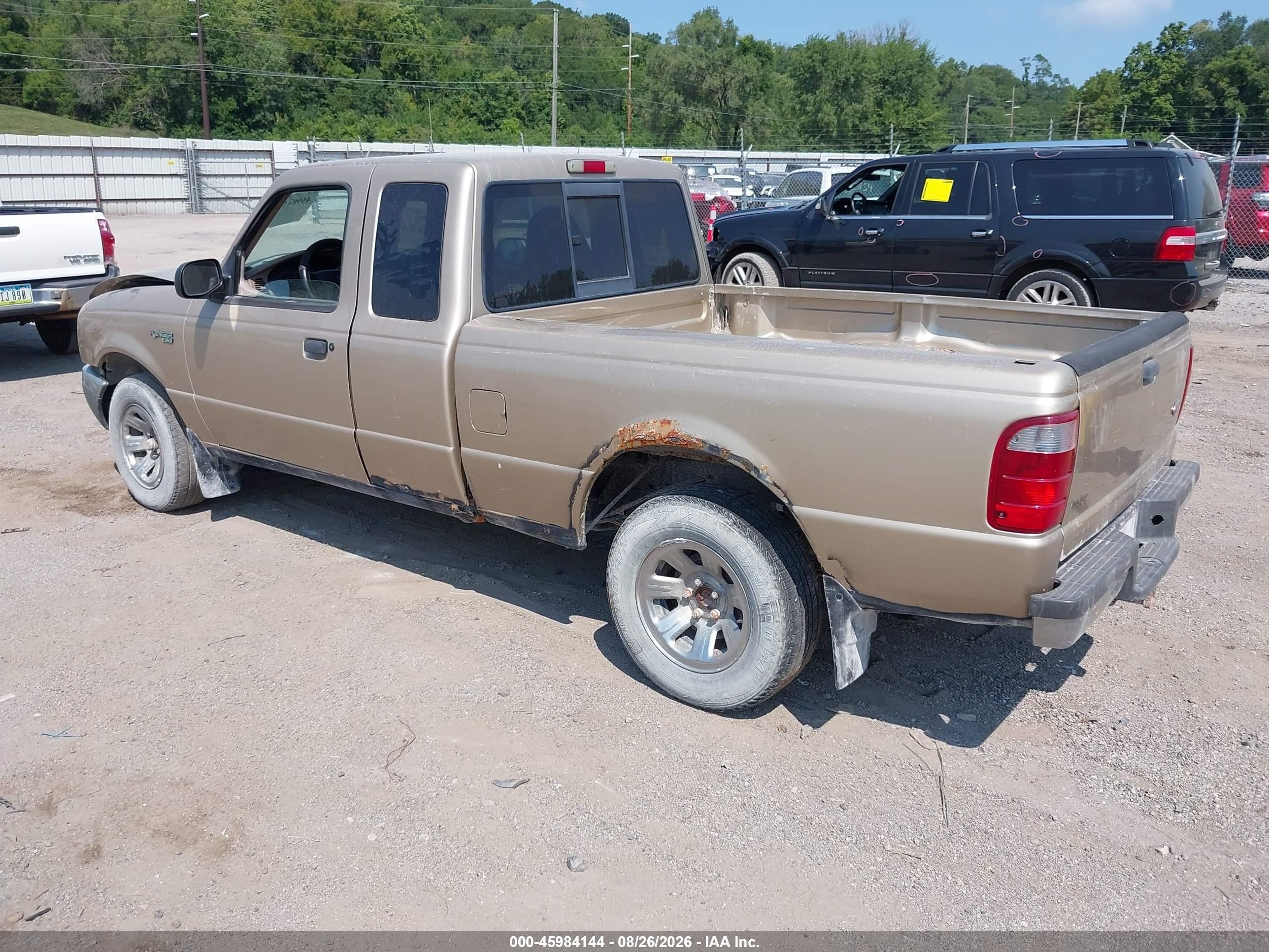2001 Ford Ranger Edge/xl/xlt Gold vin: 1FTYR14V21PB28561