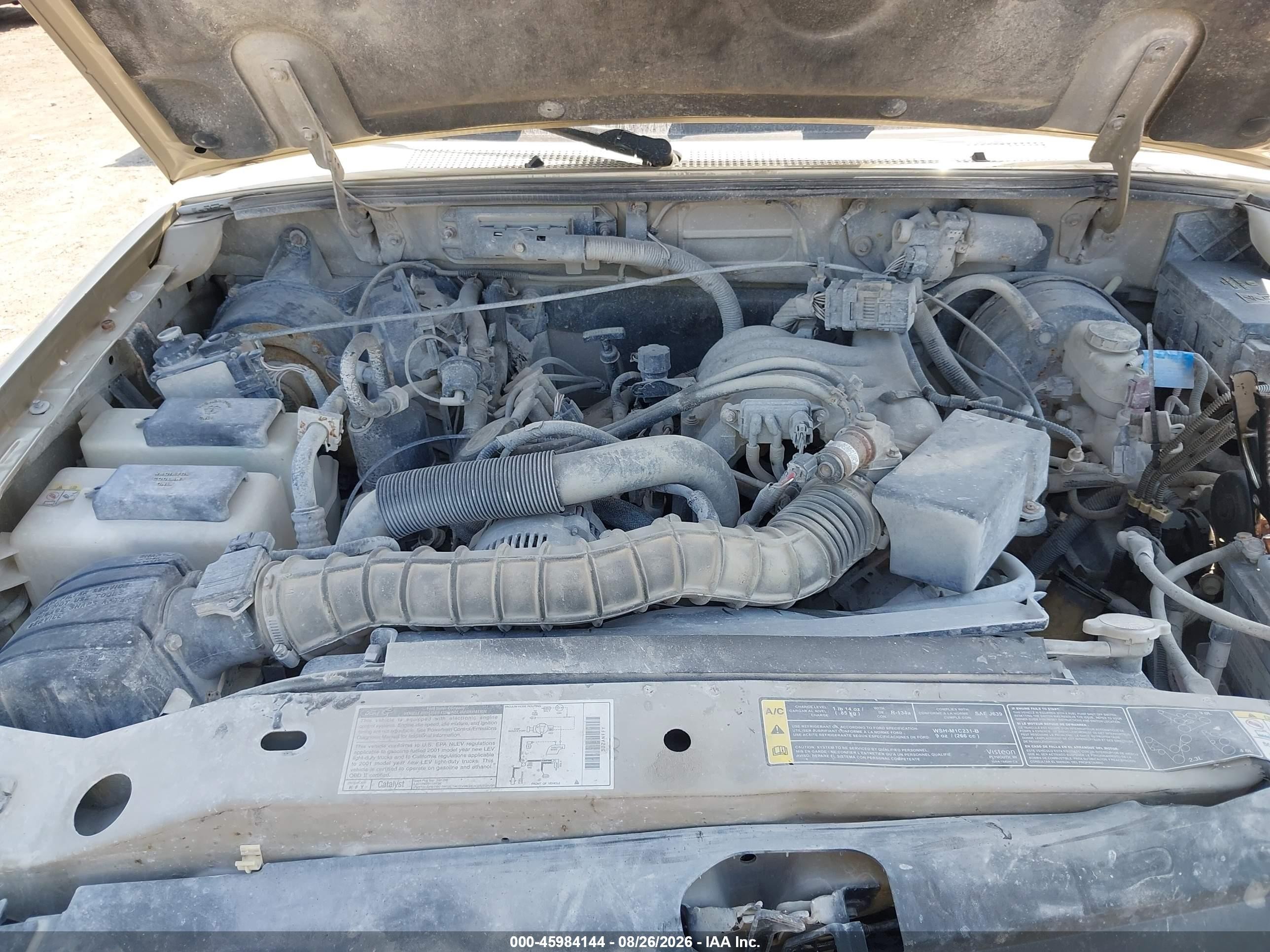 2001 Ford Ranger Edge/xl/xlt Gold vin: 1FTYR14V21PB28561