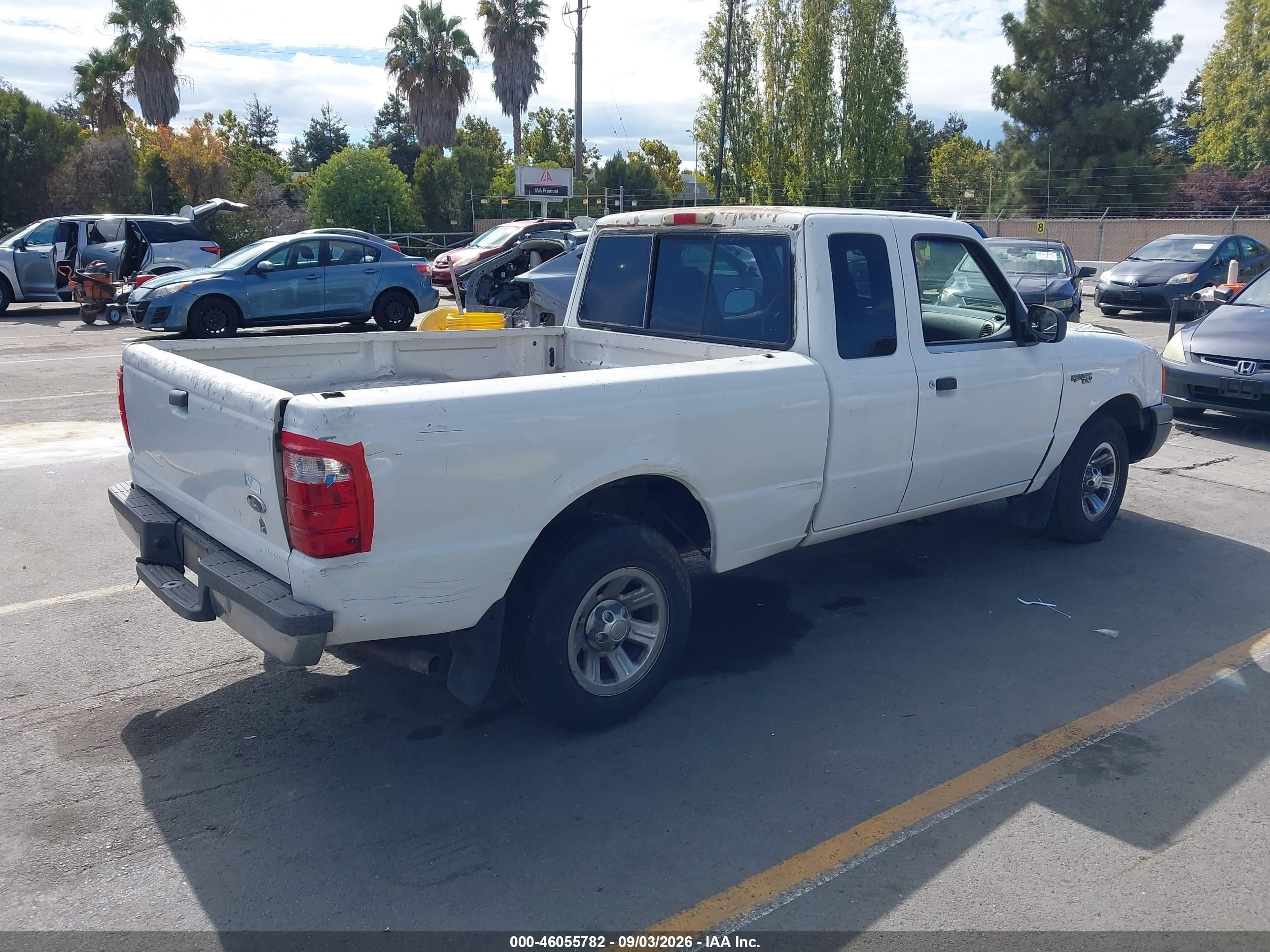 2001 Ford Ranger Edge/xl/xlt White vin: 1FTYR14V21PB76738