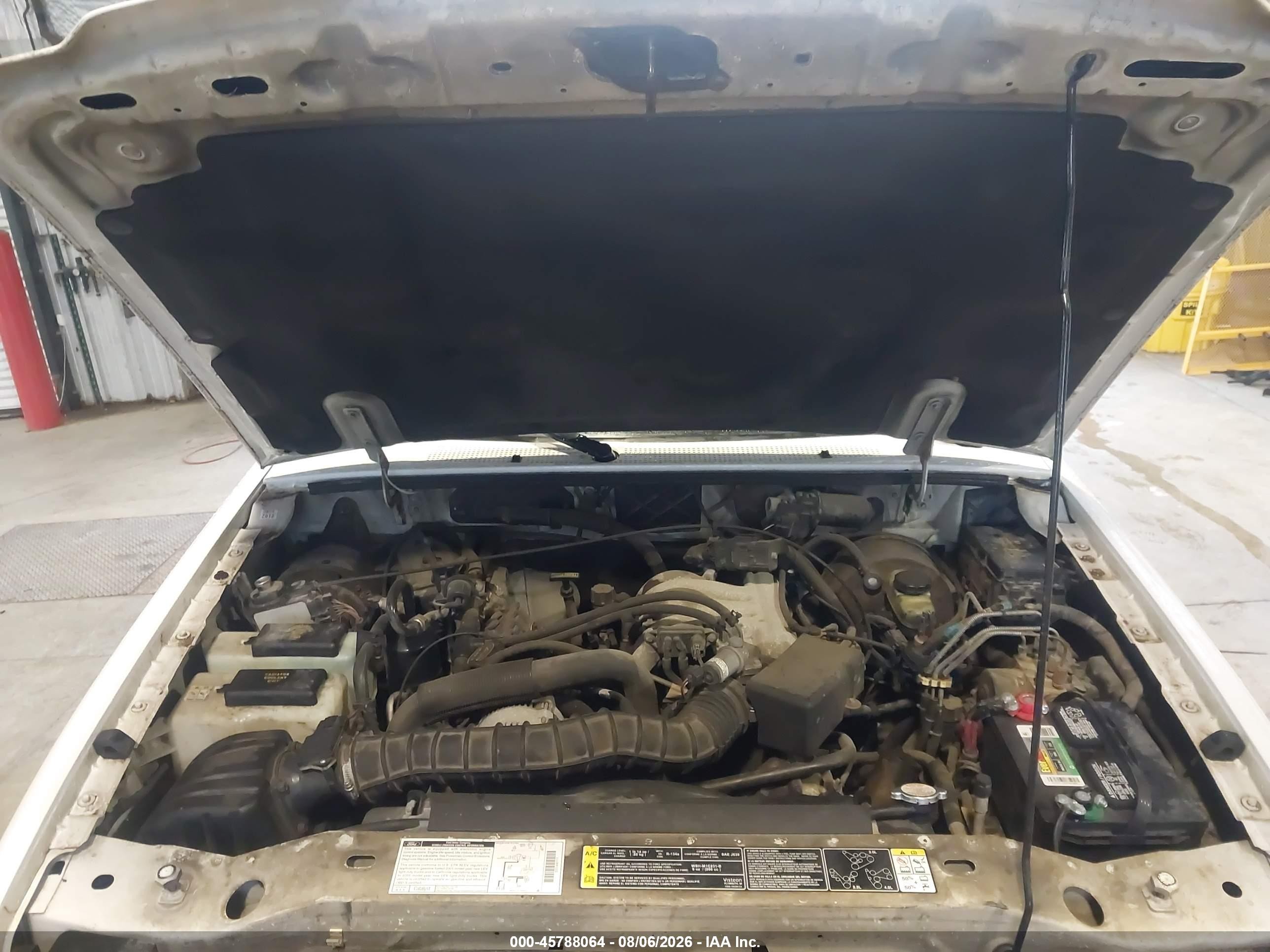 2001 Ford Ranger Edge/xl/xlt White vin: 1FTYR14V21TA96332