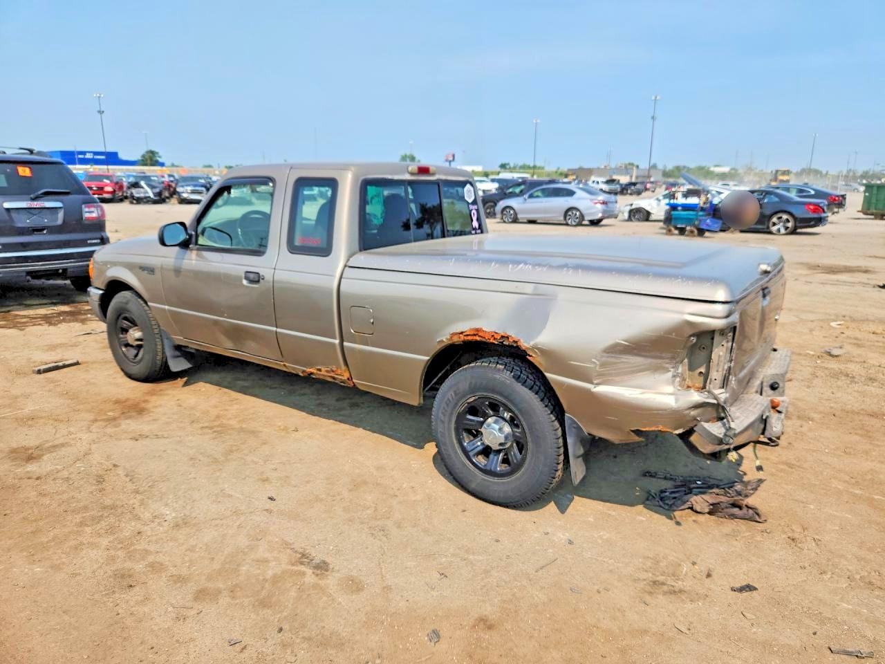 2003 Ford Ranger Super Cab Tan vin: 1FTYR14V23TA16725