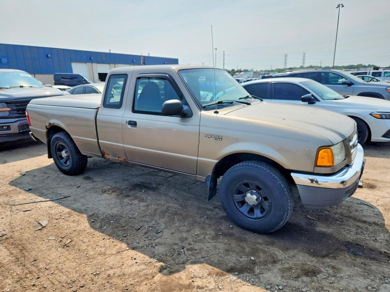 2003 Ford Ranger Super Cab Tan vin: 1FTYR14V23TA16725